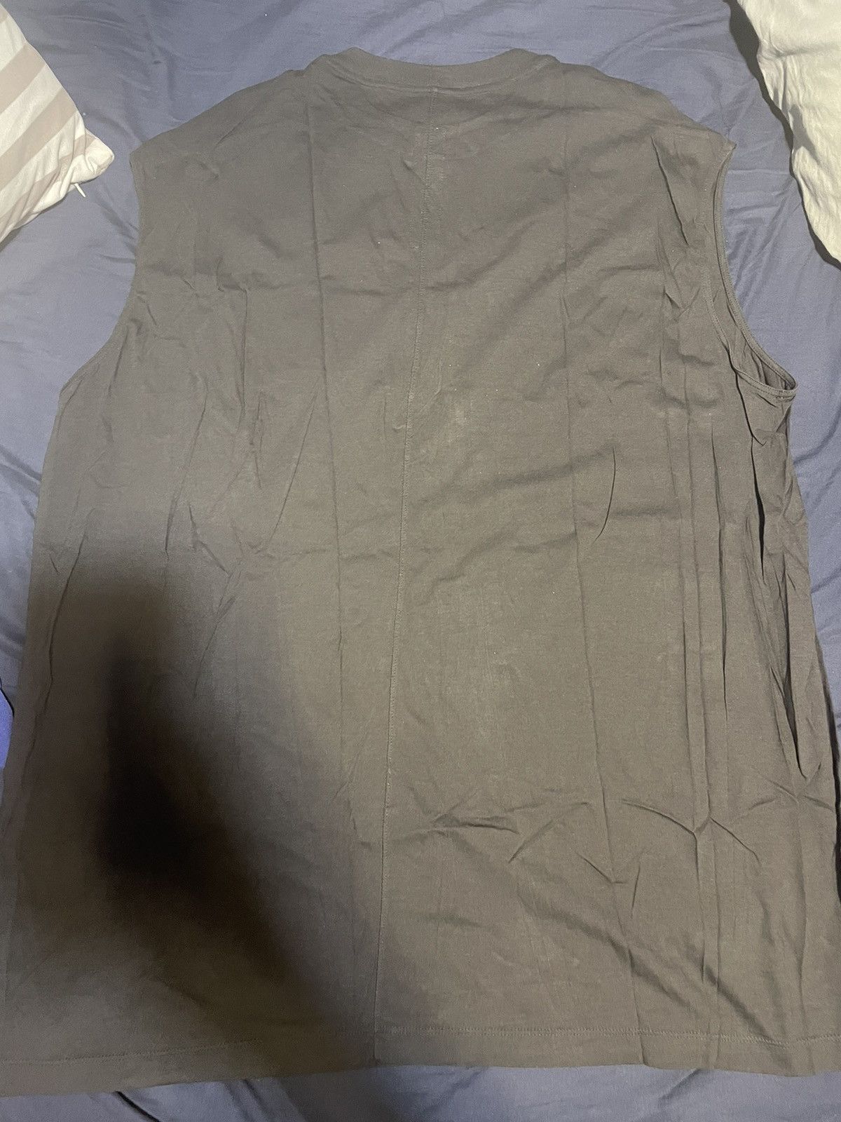 Rick Owens × Rick Owens Drkshdw Rick Owens Tank Top (Mid Grey) Size US XL / EU 56 / 4 - 5 Thumbnail