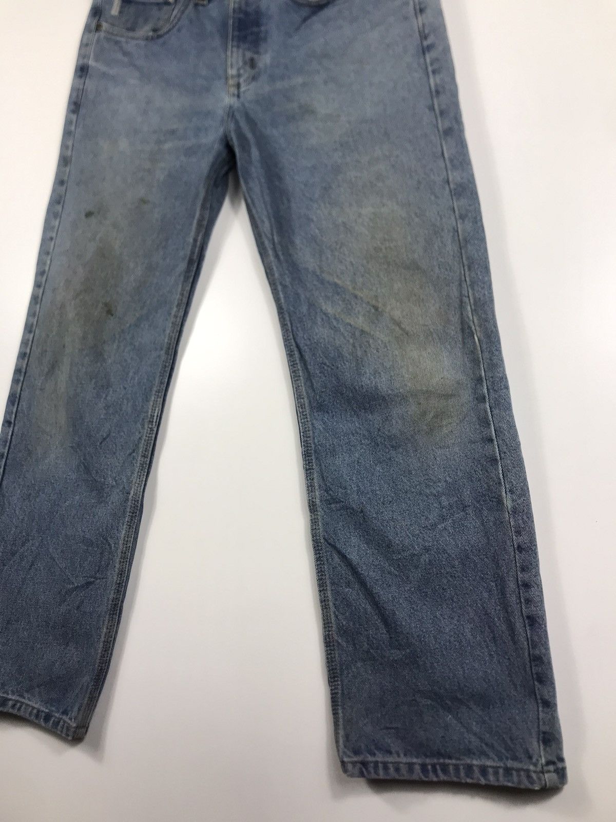 Carhartt × Vintage ⚡️Vintage Carhartt Distressed Denim Size US 33 - 3 Thumbnail