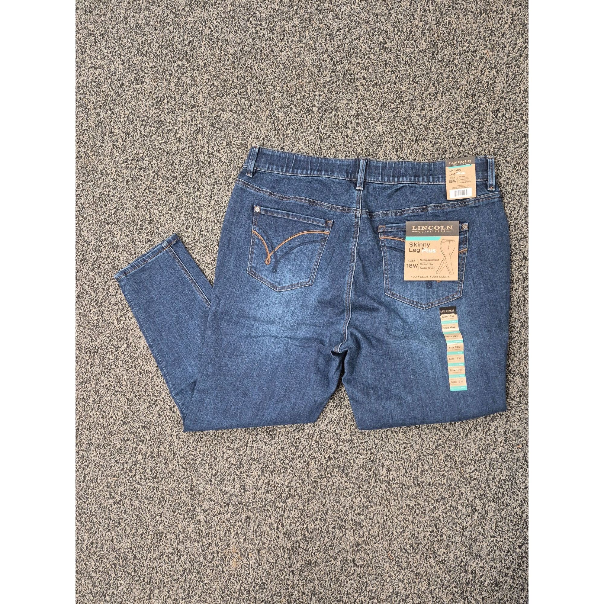 Other Womens Plus Mid Rise Skinny Leg Denim Jeans Size 18 Size 40" / US 18 - 8 Thumbnail