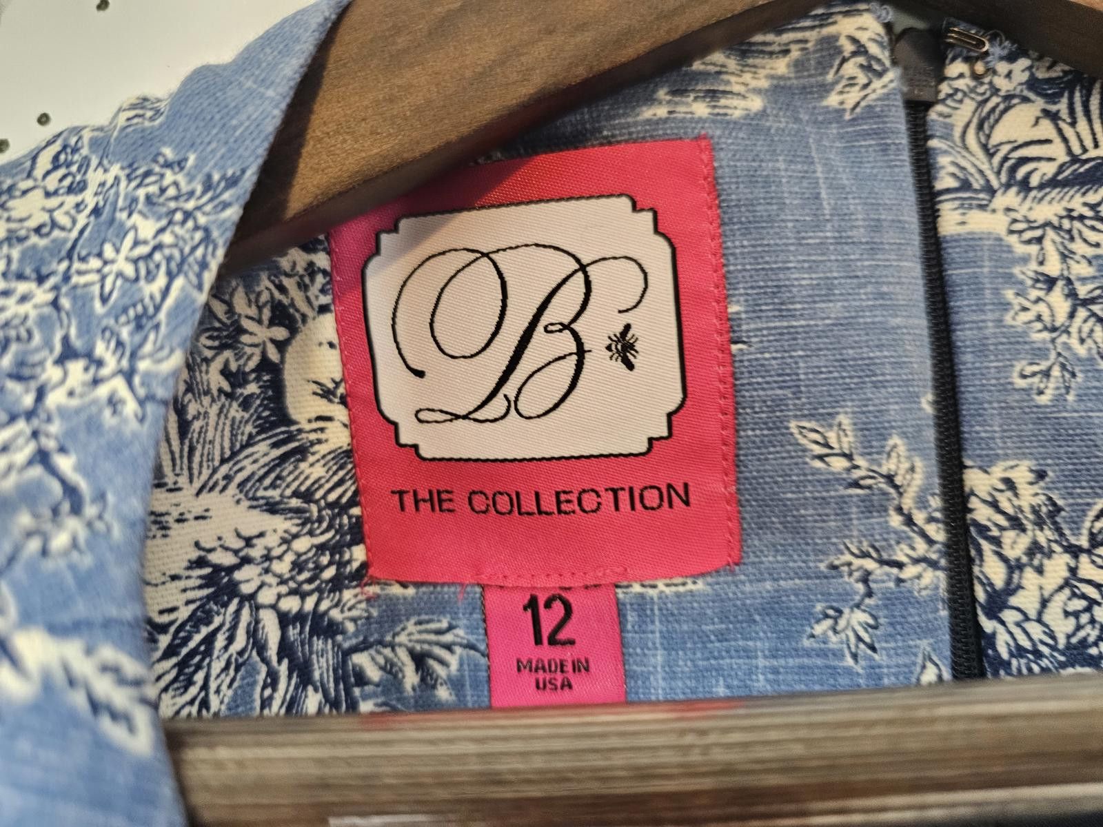 Designer B The Collection Dress Blue Womens Size 12 Size XL / US 12-14 / IT 48-50 - 3 Thumbnail