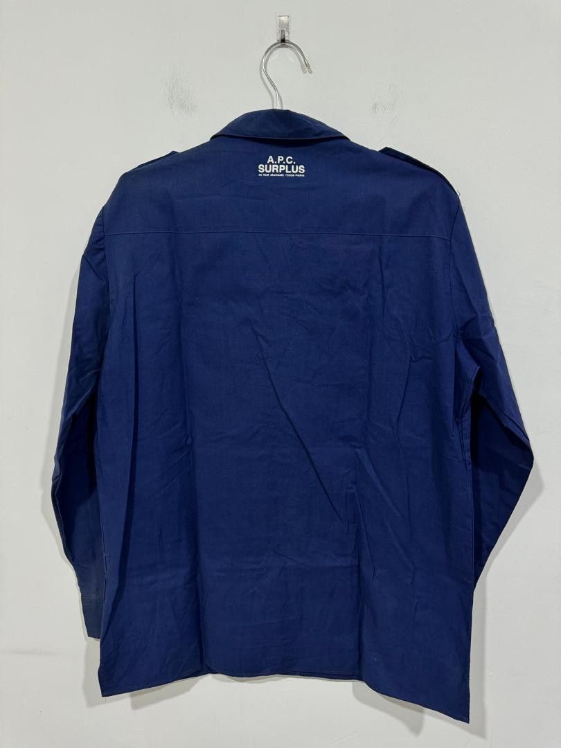 A.P.C. Vintage A.P.C. Surplus Army Style Shirt Size US L / EU 52-54 / 3 - 4 Thumbnail