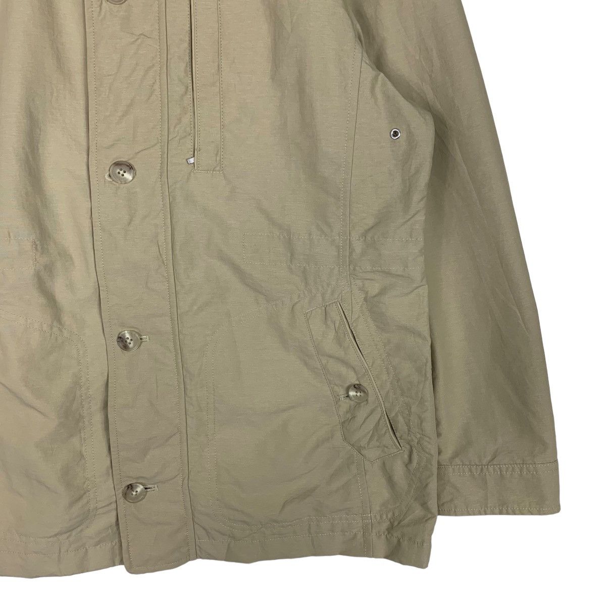 Japanese Brand CROCODILE Zipper Button Casual Jacket #0872-C39 Size US M / EU 48-50 / 2 - 4 Thumbnail
