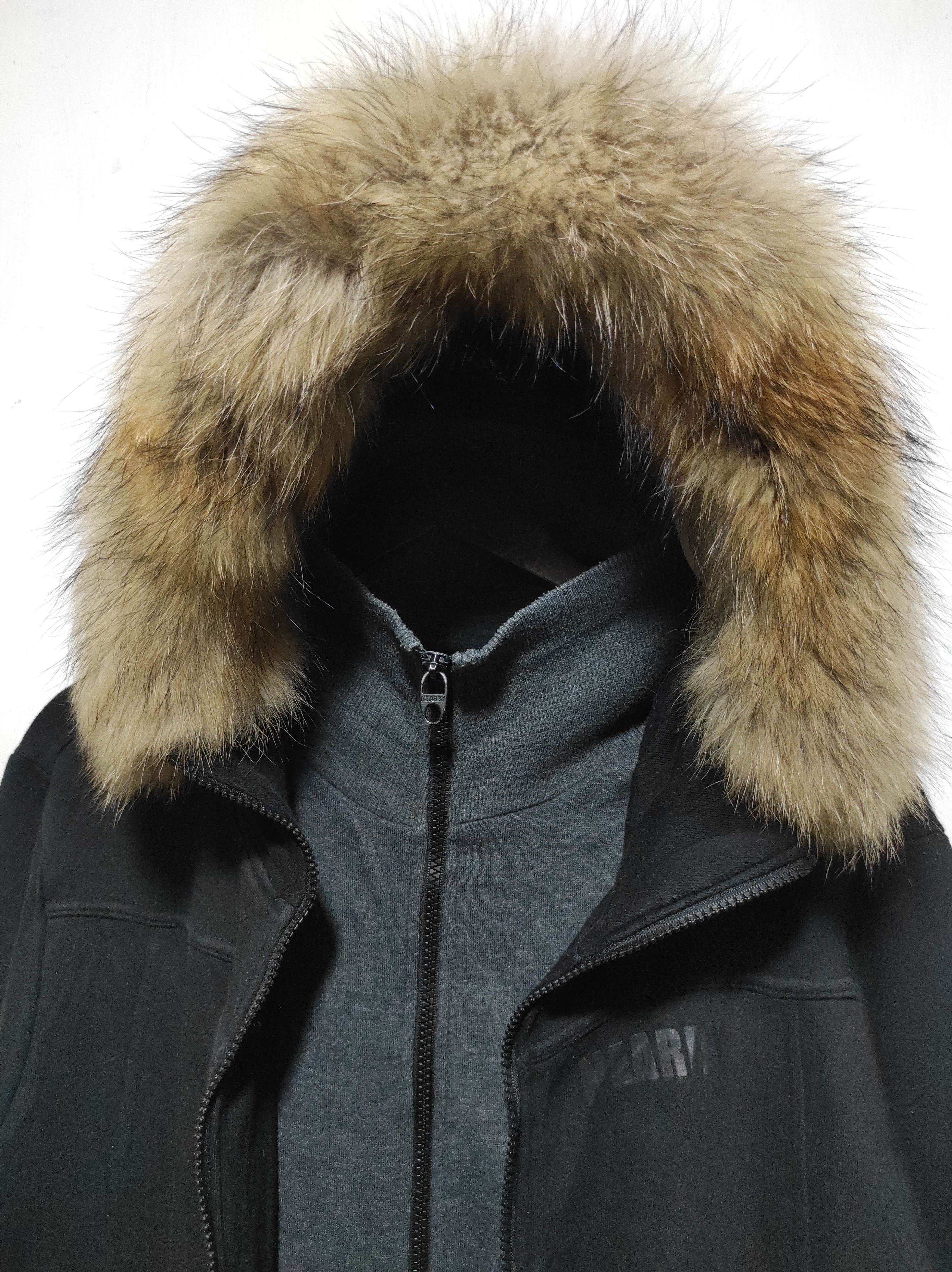 Hysteric Glamour The Best Jeans Nearby Double Layer Zip Fur Hoodie Lgb Style Size US L / EU 52-54 / 3 - 9 Thumbnail