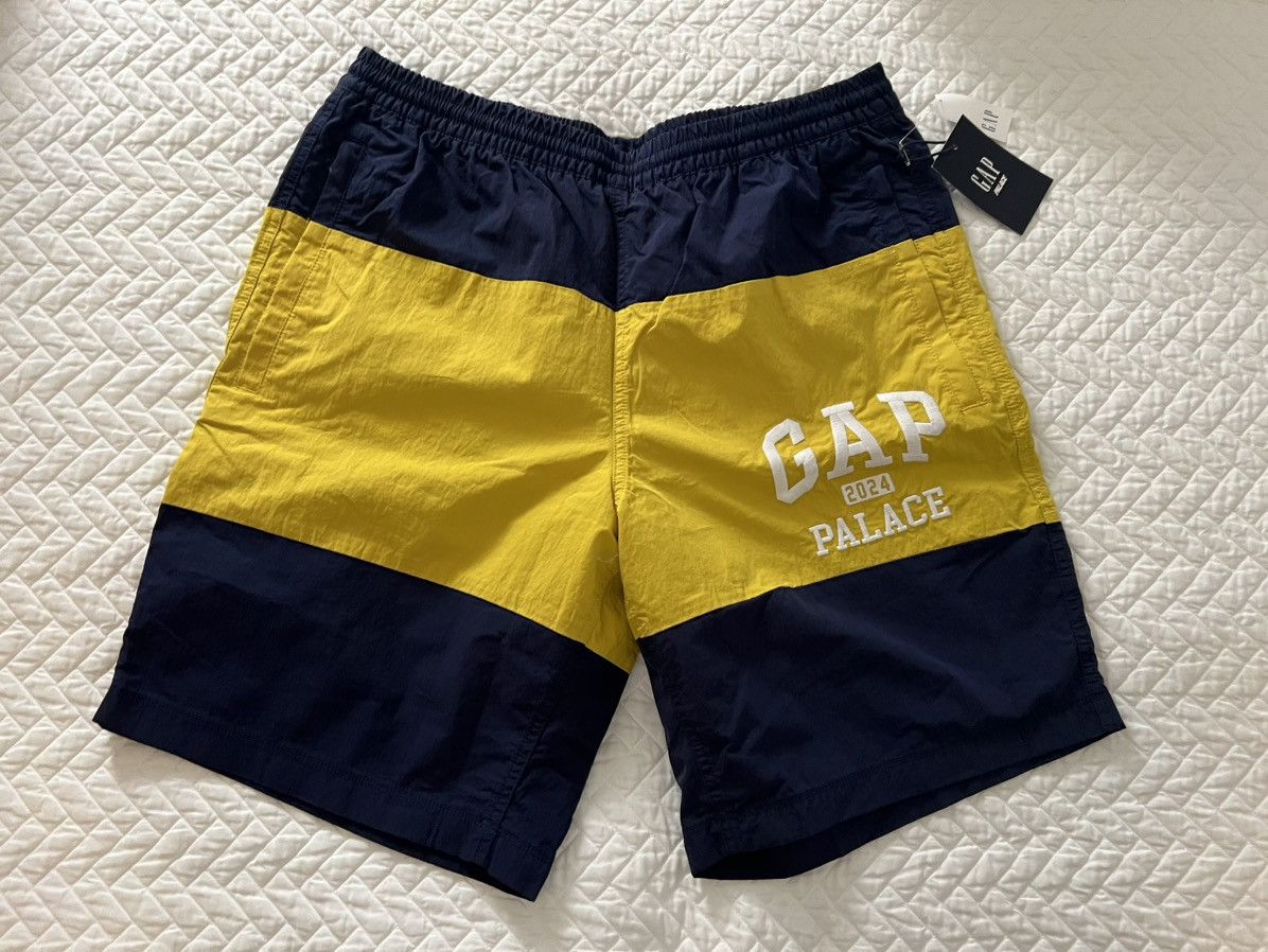 Gap Palace x Gap Boardshort in Navy (u0026 Yellow) Sz Large | Grailed