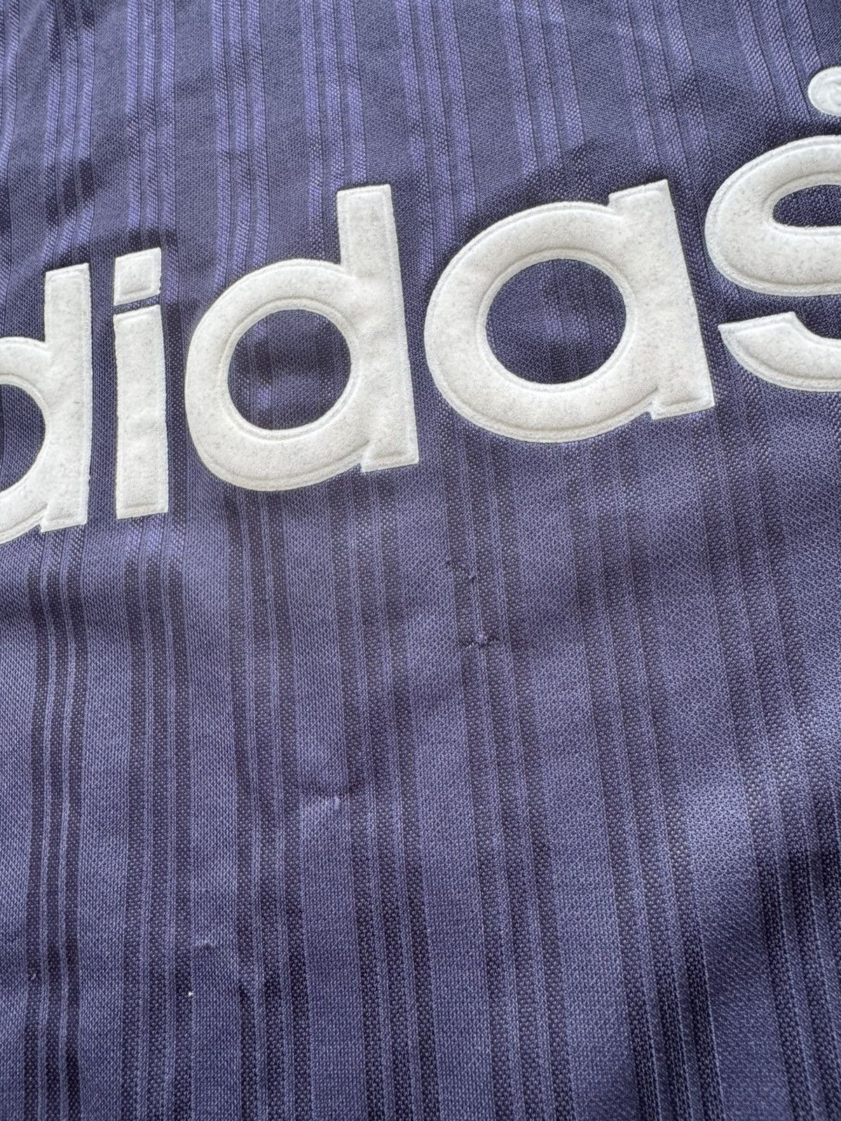 Adidas × Vintage 1990s adidas Template Shirt Jersey soccer football rare Size US XL / EU 56 / 4 - 3 Thumbnail
