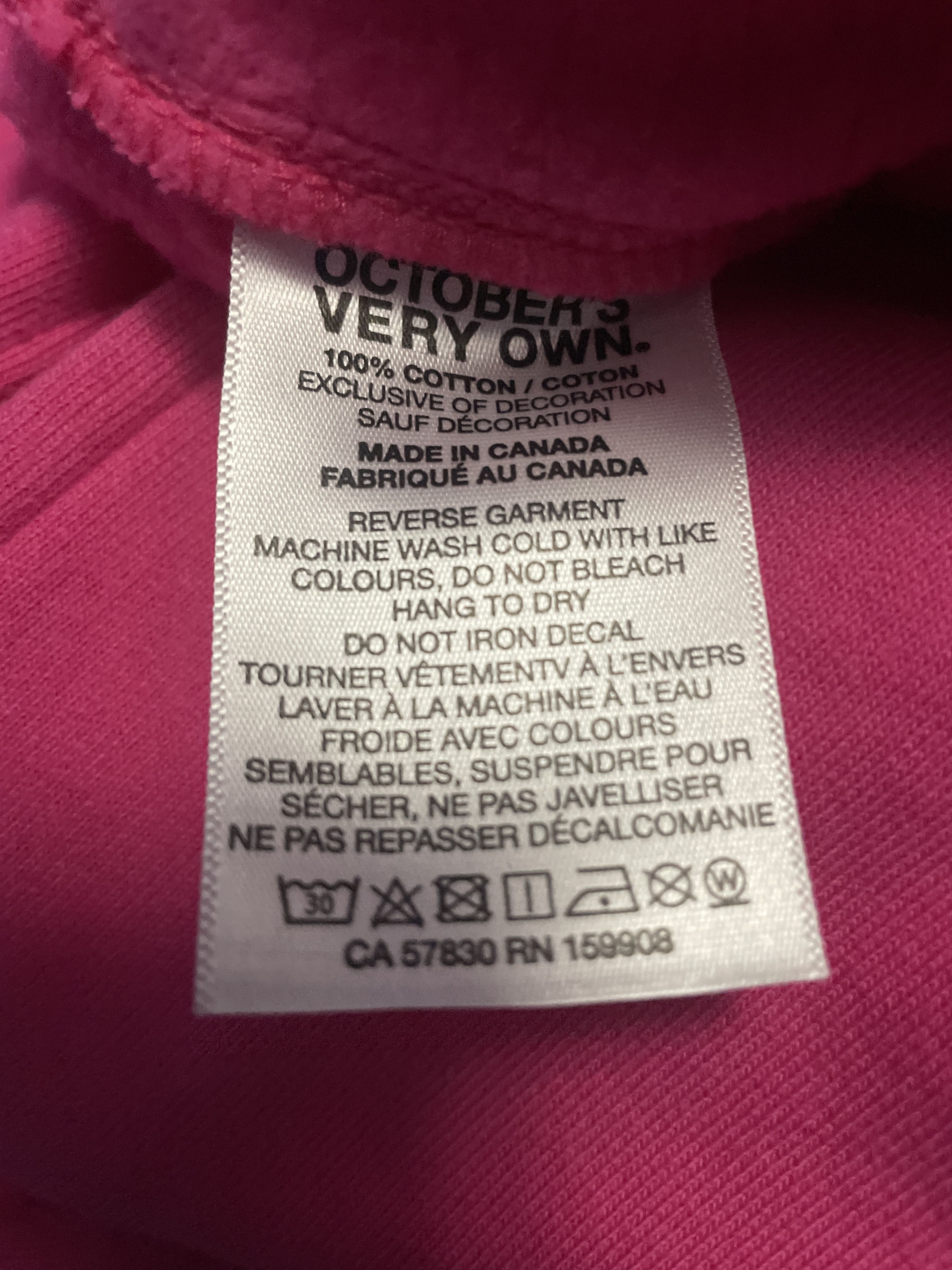 October's Very Own OVO Valentines OG Owl Pink Sweatpants Size US 32 / EU 48 - 4 Thumbnail
