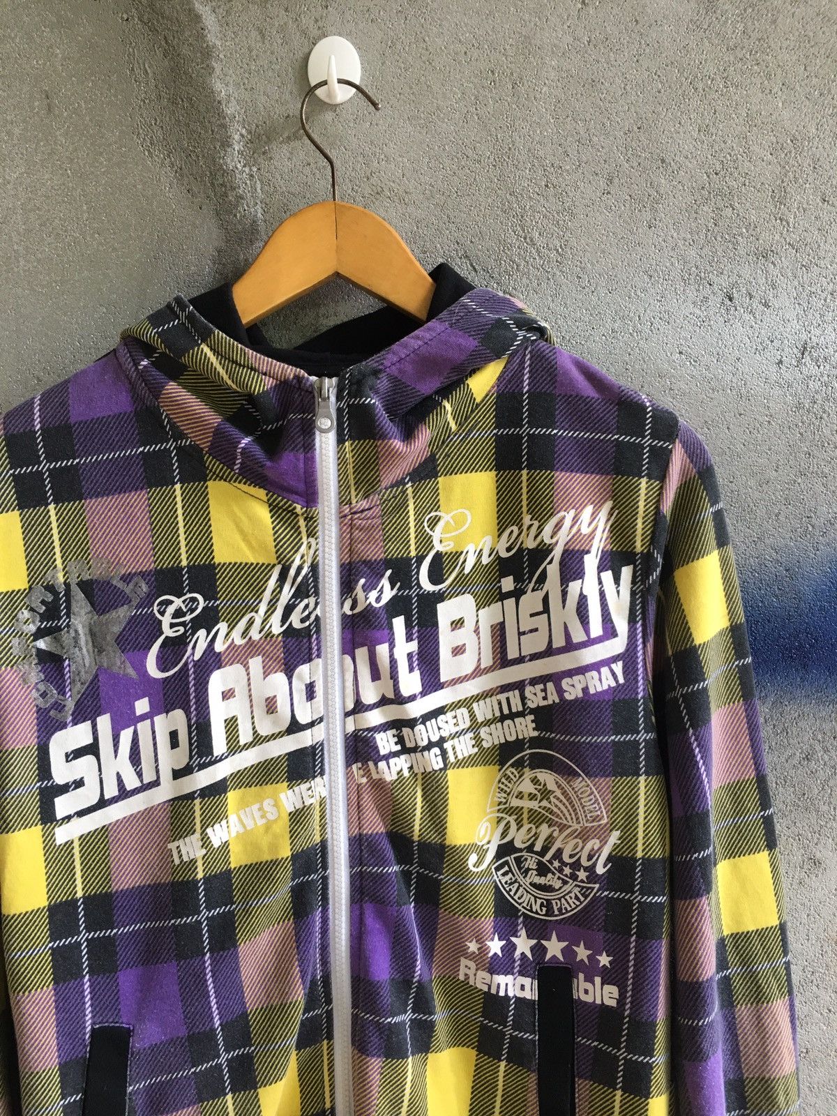 If Six Was Nine × Japanese Brand × Le Grande Bleu (L.G.B.) ~EXCUSE Poem Zipper Hoodie Ifsix Lgb Style Size US M / EU 48-50 / 2 - 3 Thumbnail