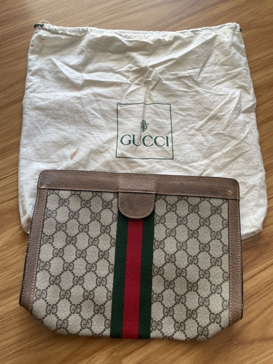 Gucci Gucci 1980 Monogram Clutch Bag Size ONE SIZE - 1 Thumbnail