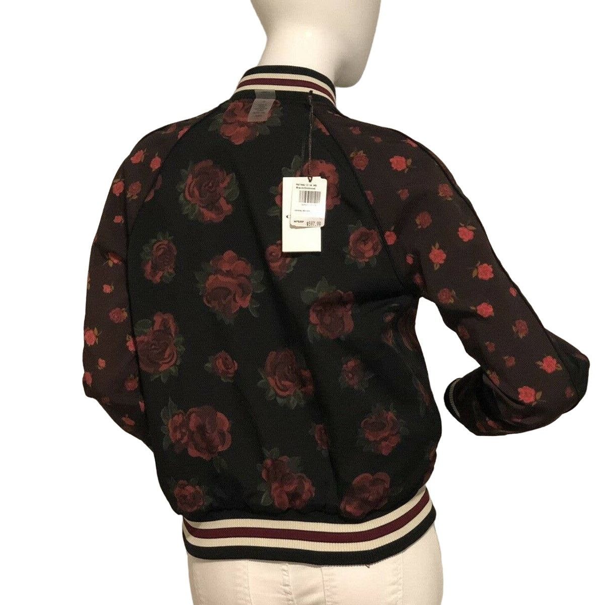 Coach Coach Reversible Tossed Peony Print Souvenir Jacket XS Size US XS / EU 42 / 0 - 5 Thumbnail