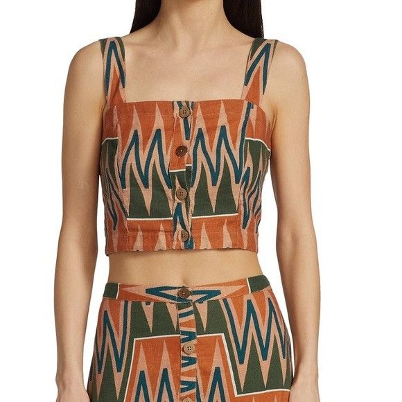Veronica Beard Veronica Beard Tiffany Crop Top Size L / US 10 / IT 46 - 9 Thumbnail