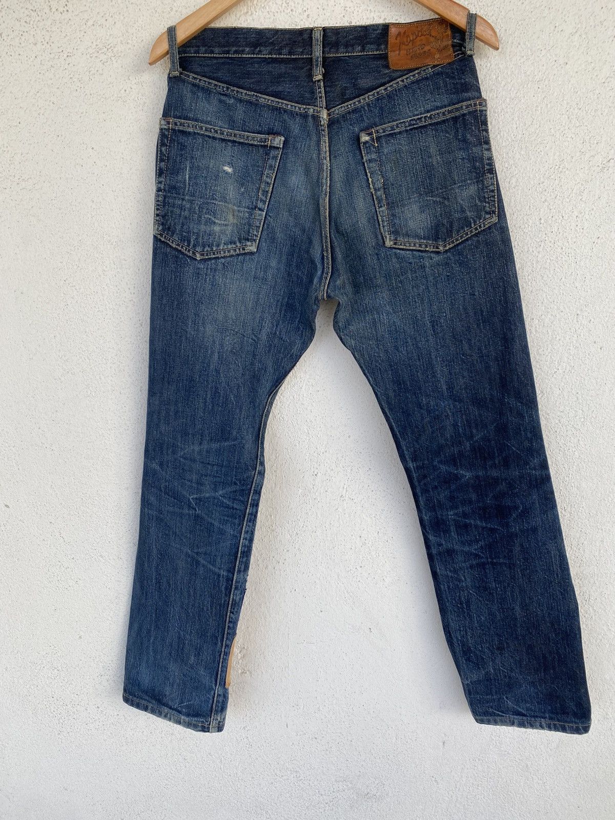 Kapital Kapital Multi Suede Leather Patchwork Avant Garde Denim Size US 31 - 5 Thumbnail