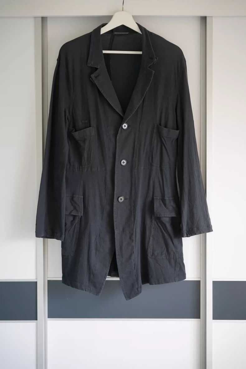 Yohji Yamamoto Yohji Yamamoto 12ss multi-cut patchwork trench coat 2501-Ne Size US M / EU 48-50 / 2 - 1 Thumbnail