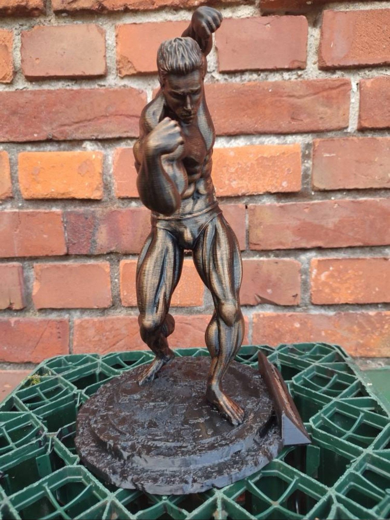 Other Gym statue Arnold Schwarzenegger 34cm Size ONE SIZE - 4 Thumbnail