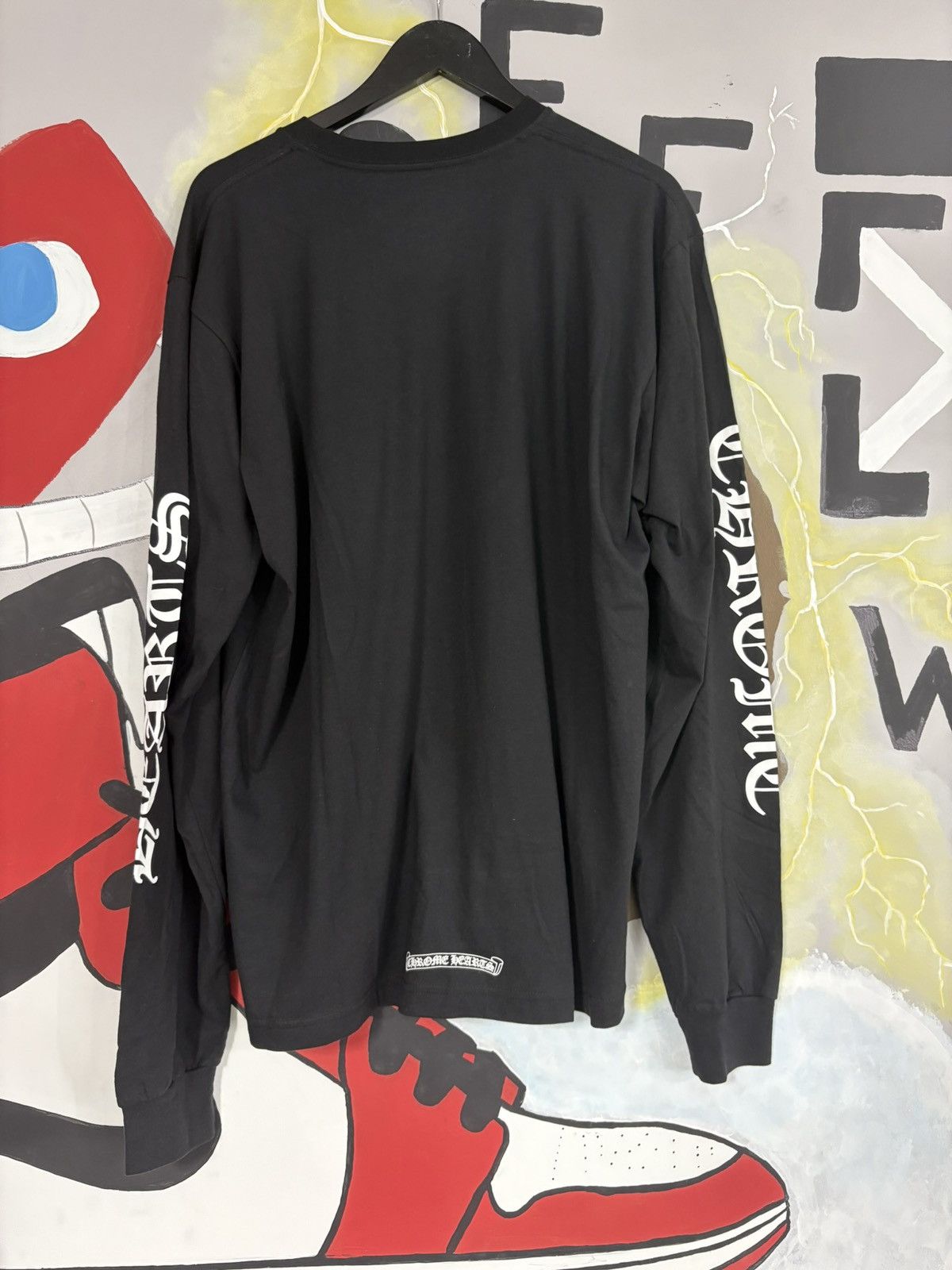 Chrome Hearts Chrome Hearts Neck Logo Longsleeve Black Brand New Size US XL / EU 56 / 4 - 2 Thumbnail