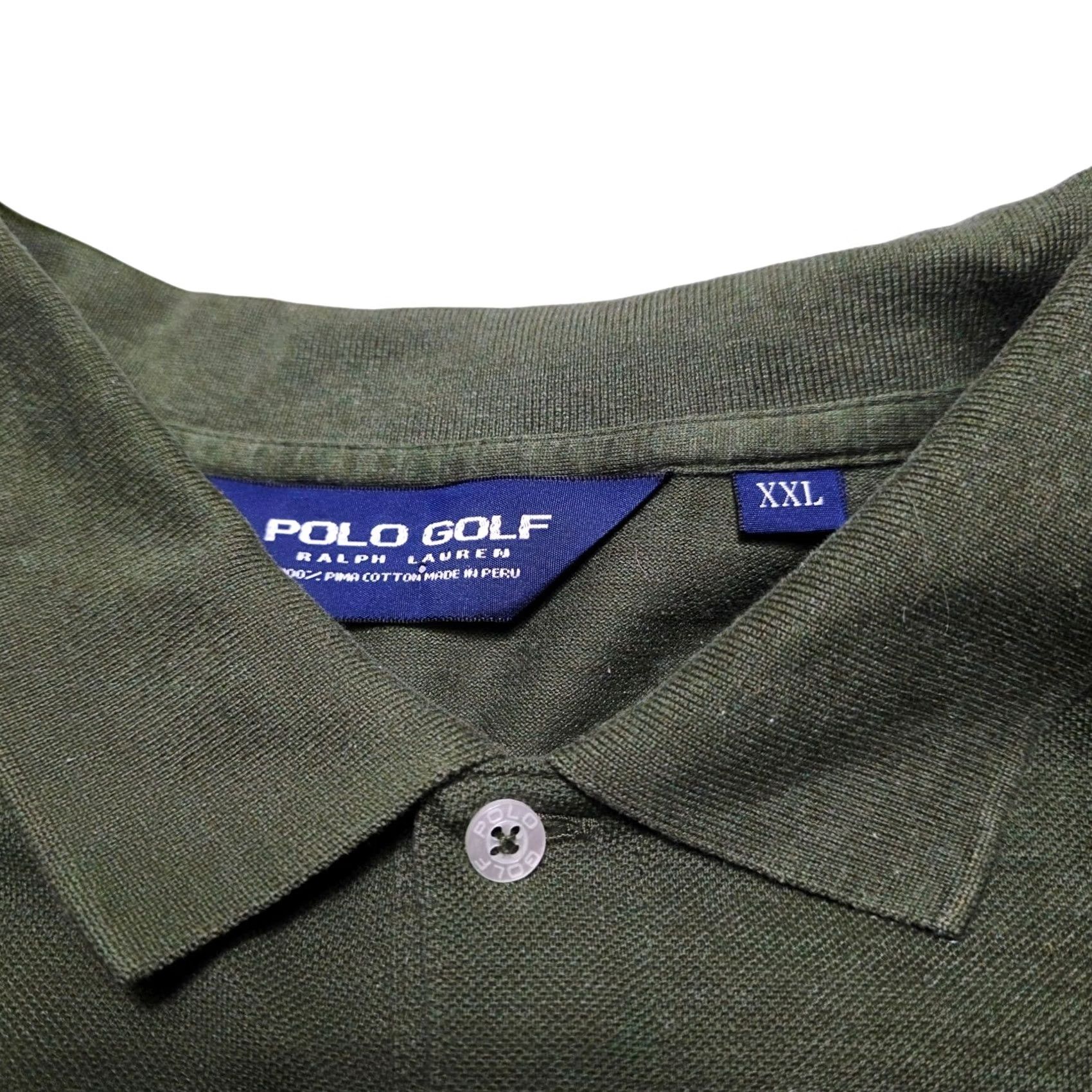 Polo Ralph Lauren Polo Ralph Lauren Polo Golf Long Sleeve Shirt Men 2XL Forest Green Solid Size US XXL / EU 58 / 5 - 2 Thumbnail