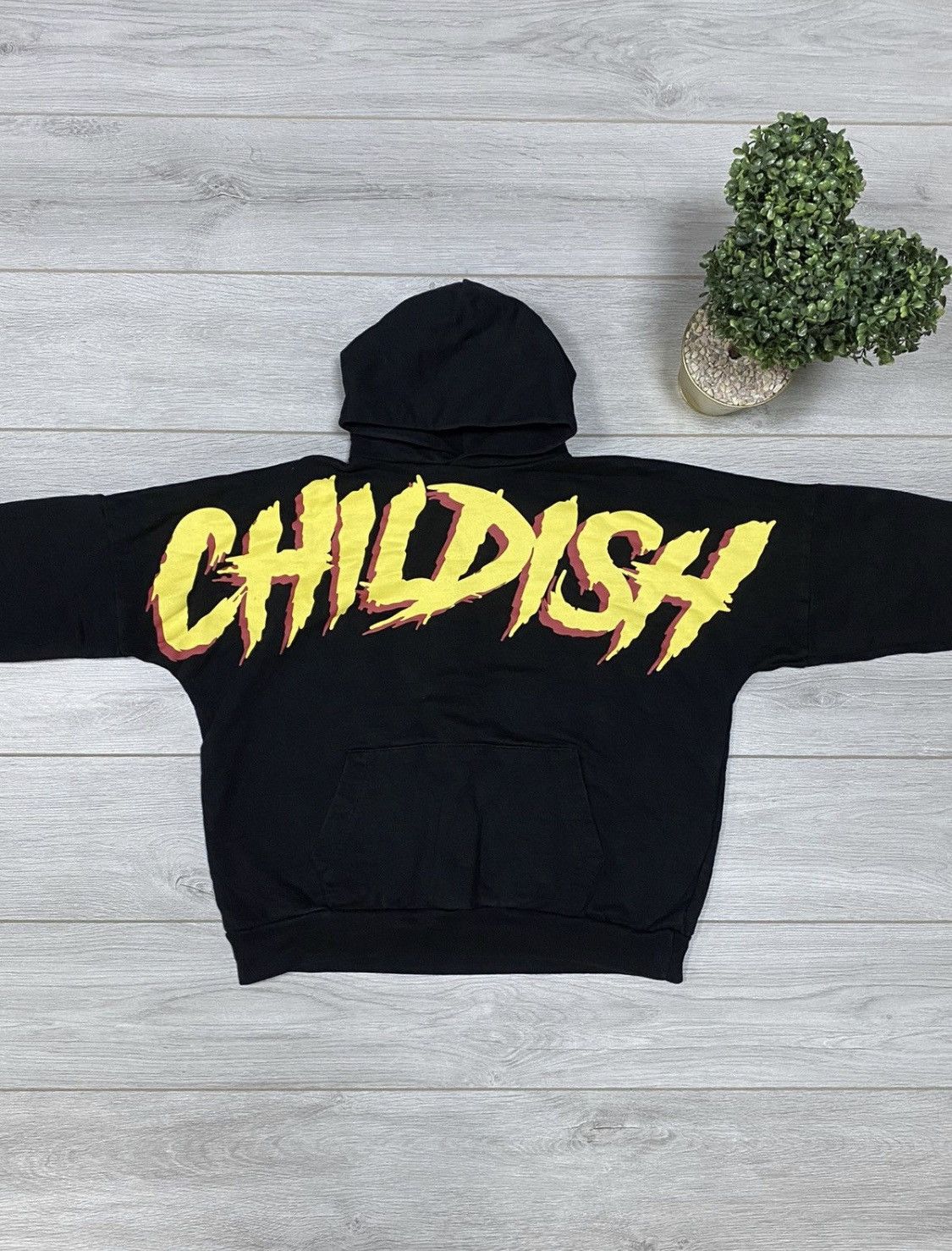 Other Childish 🔥 overprint vintage big logo hoodie fire flame car Size US M / EU 48-50 / 2 - 1 Thumbnail