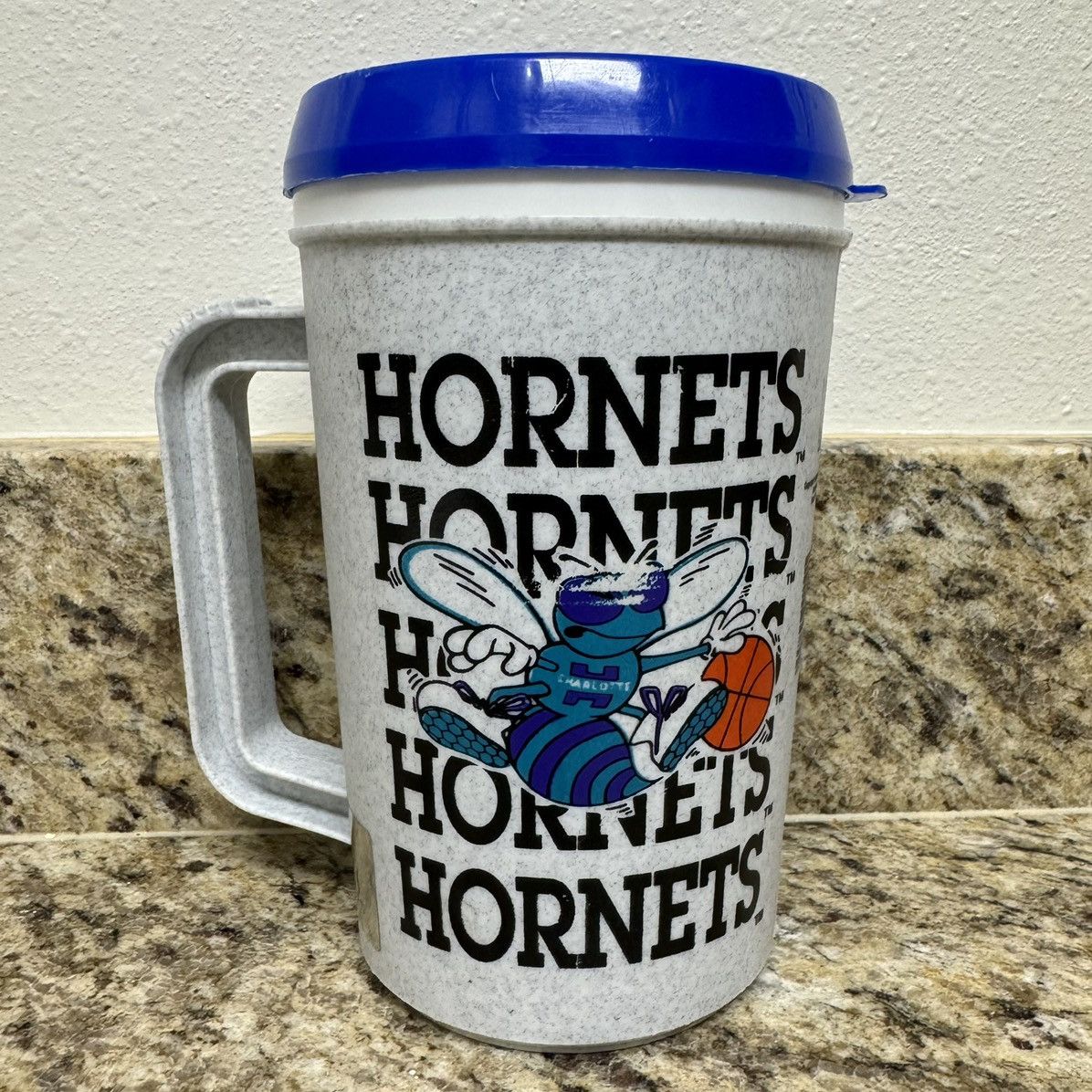 NBA × Vintage 1995 Charlotte Hornets NBA Vintage 22oz Super Thermo Thermos Size ONE SIZE - 1 Thumbnail