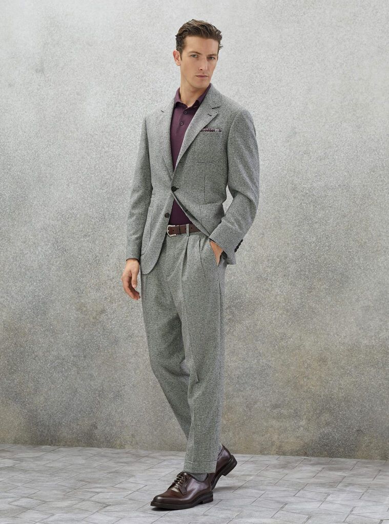 Brunello Cucinelli Jacket in Grey Size US XL / EU 56 / 4 - 1 Preview