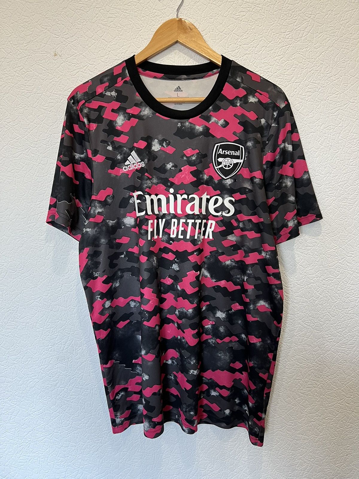 Adidas Adidas Arsenal 2021/2022 Training Kit Soccer Jersey Size US L / EU 52-54 / 3 - 1 Thumbnail