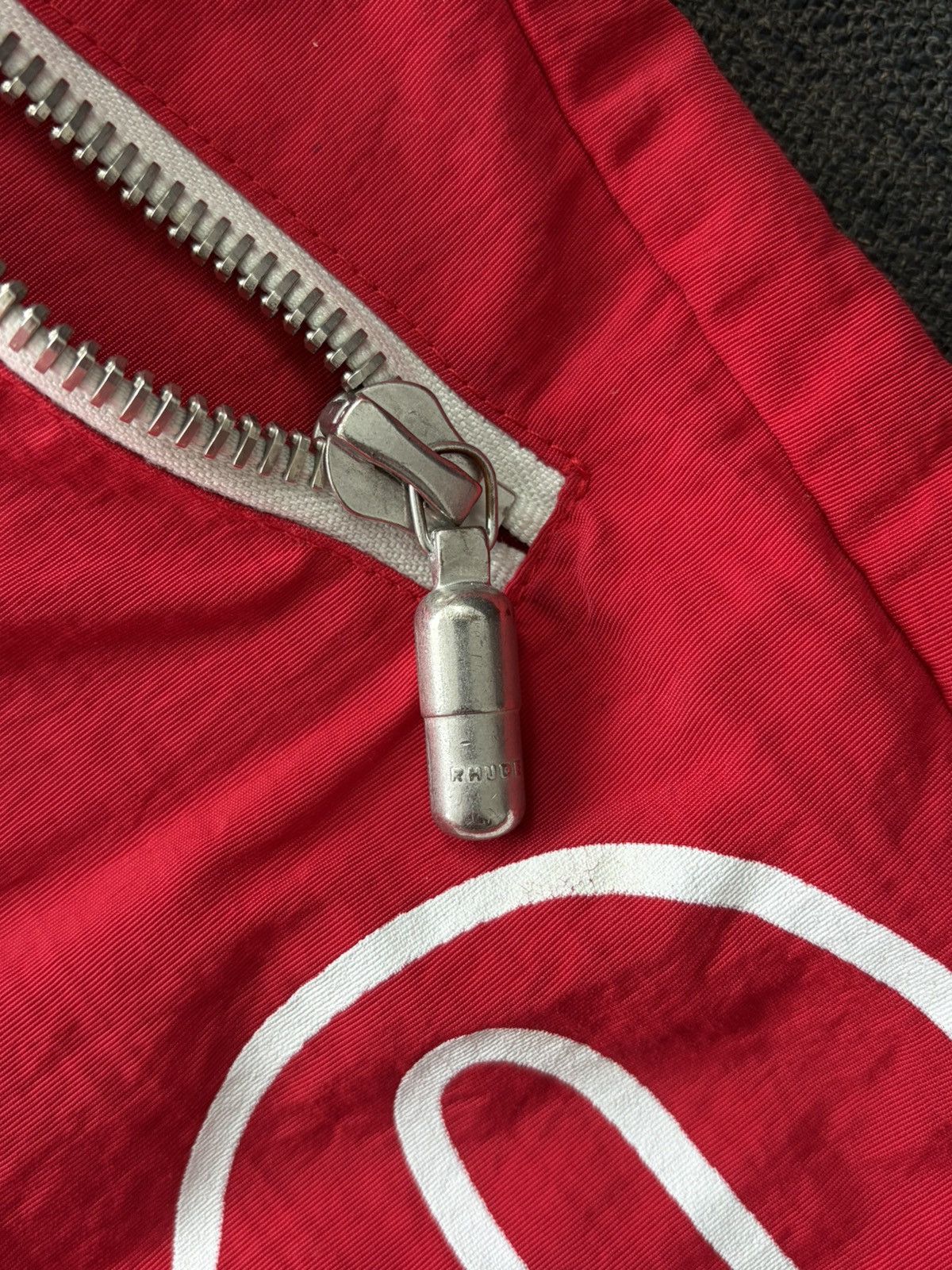 Rhude Rhude Red Logo Shorts Size US M / EU 48-50 / 2 - 6 Thumbnail