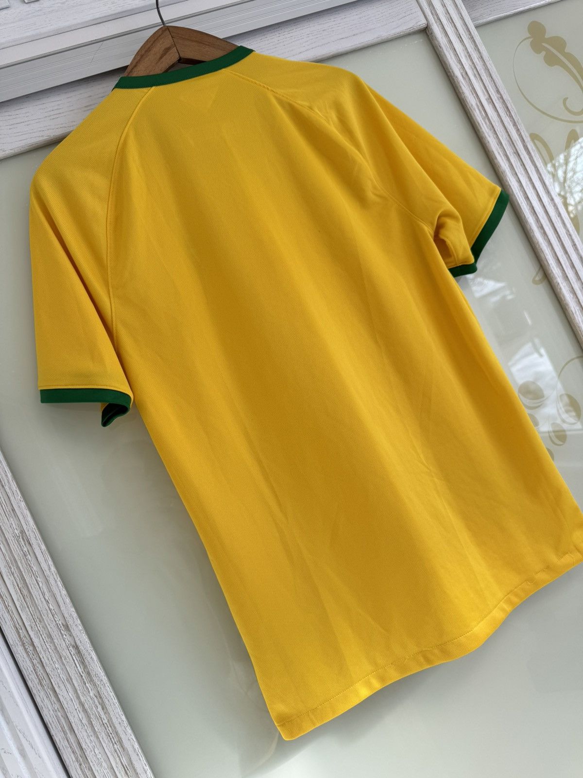 Nike Brazil 2014-2015 Home Soccer Jersey Football Shirt Kit Size US M / EU 48-50 / 2 - 7 Thumbnail