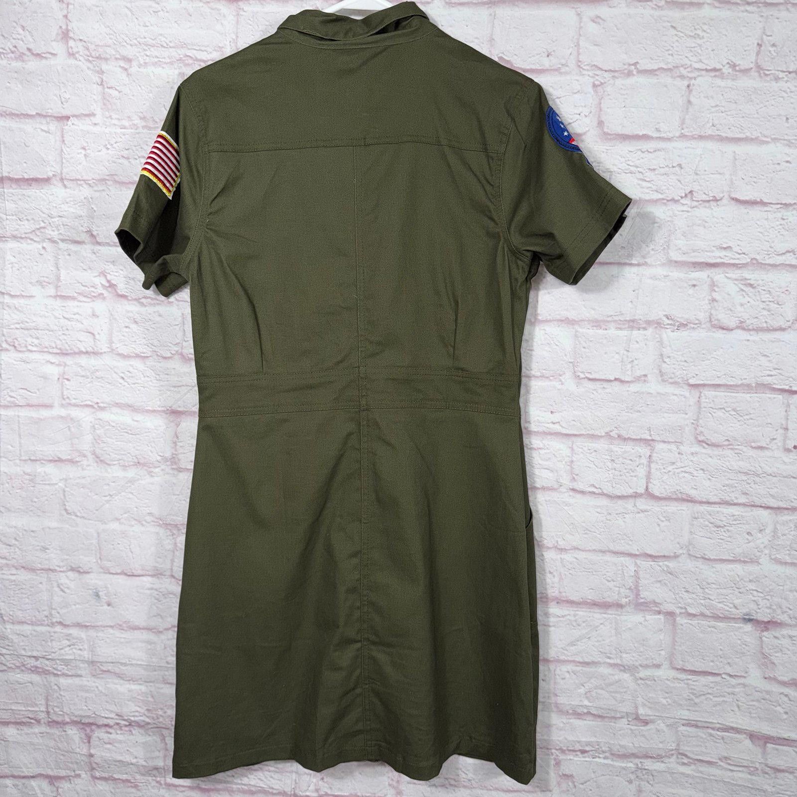 Other Top Gun Medium Women's Flight Suit Dress Size ONE SIZE - 9 Thumbnail