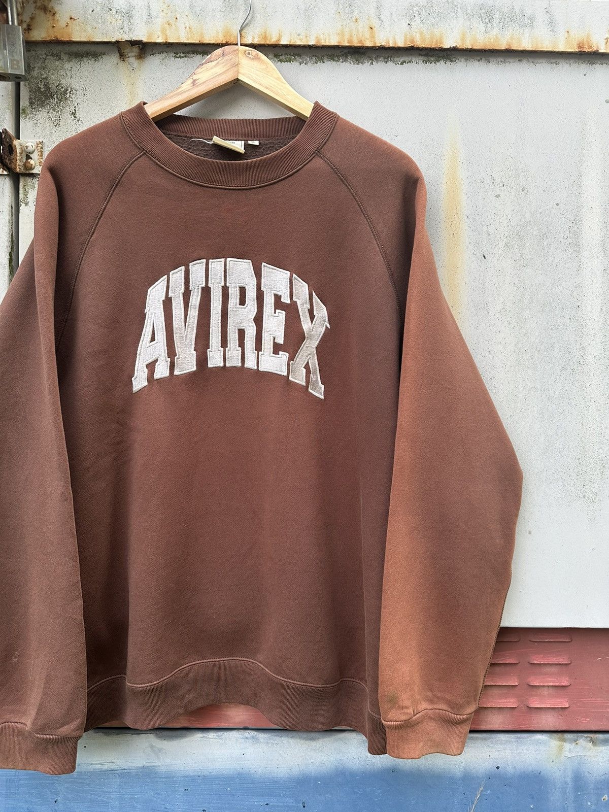Avirex 👹 Vintage Faded Avirex Embroidery Logo Crewneck Size US XL / EU 56 / 4 - 5 Thumbnail
