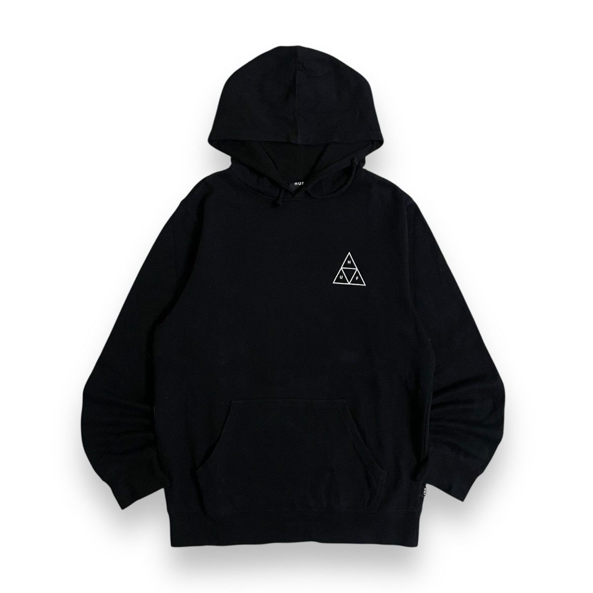 Huf All Black Hoodie HUF Skateboarding Streetwear Pullover Size US L / EU 52-54 / 3 - 2 Thumbnail