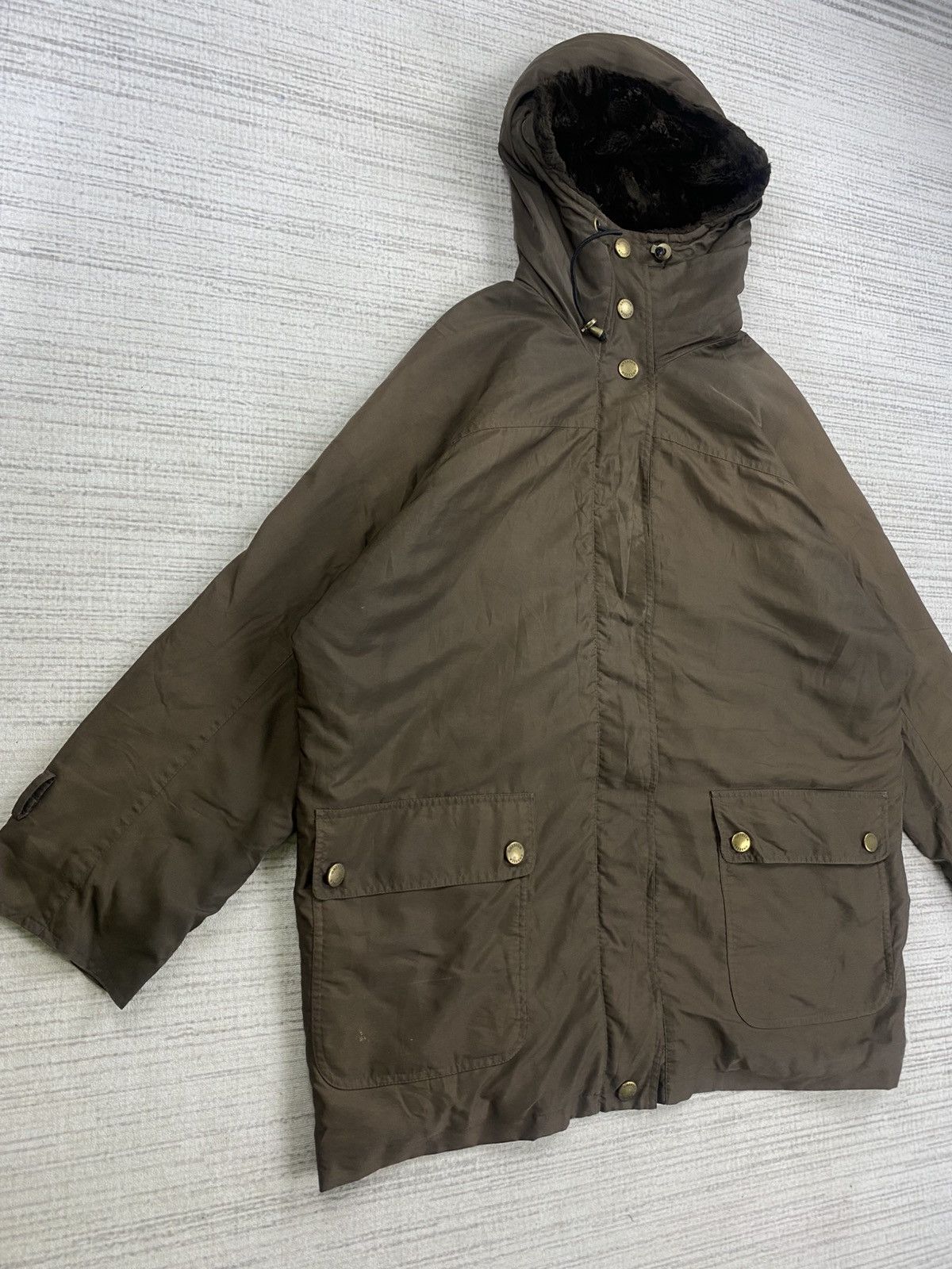 Weekend Max Mara Vintage Max Mara Weekend Line Parka Hoodie Jacket Size XXL / US 16-18 / IT 52-54 - 3 Thumbnail