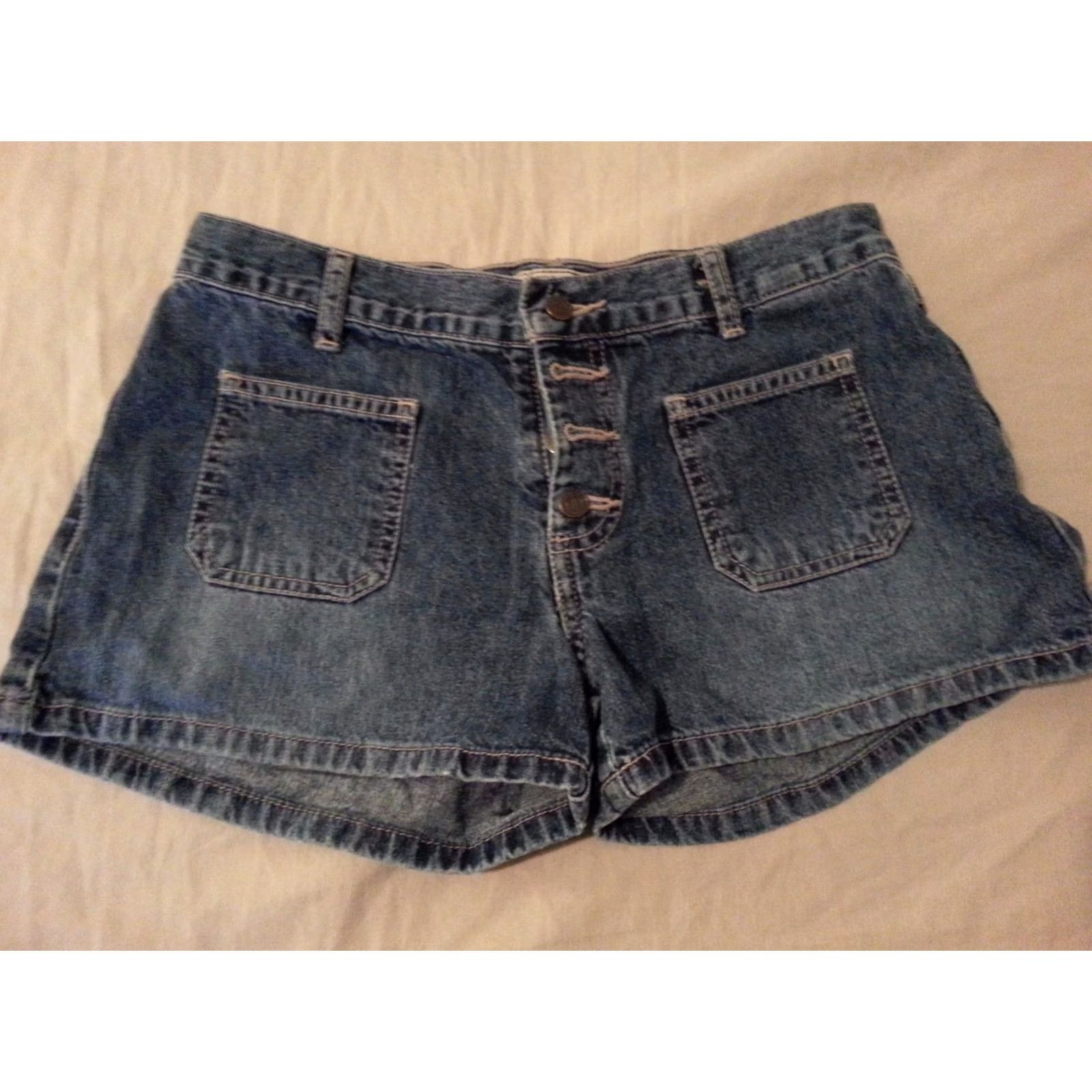 American Eagle Outfitters American Eagle Outfitters Shorts Womens 2 Blue Denim Jean Size 26" / US 2 / IT 38 - 2 Thumbnail