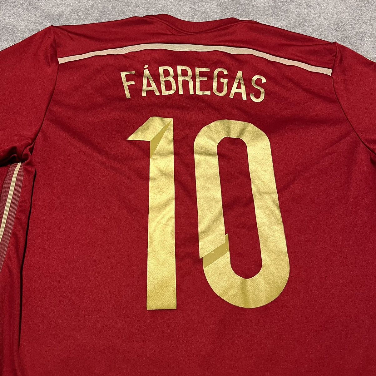 Adidas Adidas Cesc Fabregas Spain FIFA World Cup Soccer Jersey 2010 Size US M / EU 48-50 / 2 - 3 Thumbnail