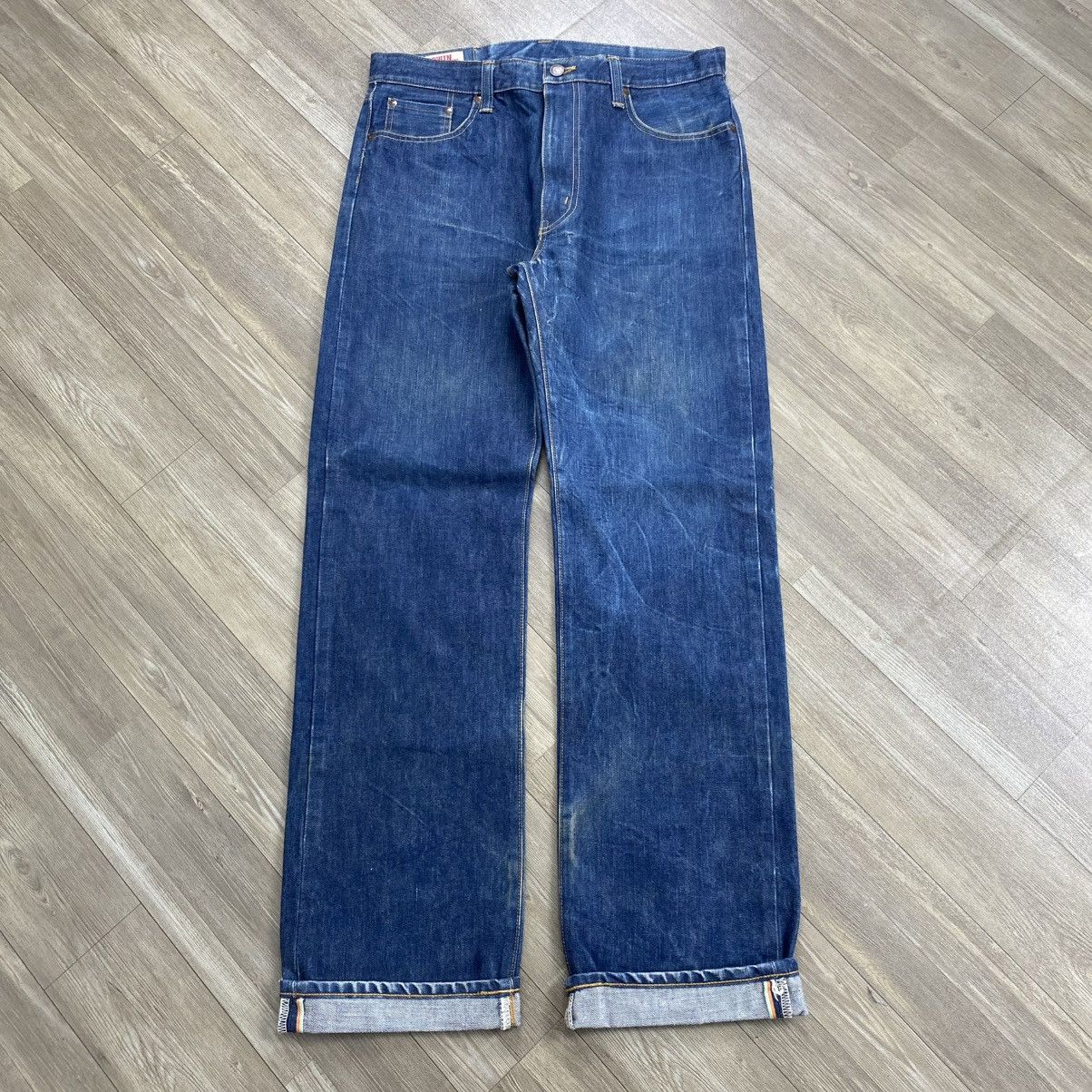 Edwin 1990s Vintage Edwin 359 B.F. ST Half Selvedge Denim Jeans Size US 34 / EU 50 - 1 Thumbnail