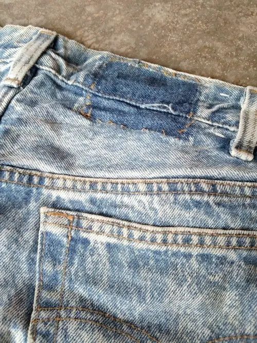 Levi's × Vintage 80s Vintage Levis 501 Made In USA Distressed Jeans 34x32 Size US 34 / EU 50 - 3 Thumbnail