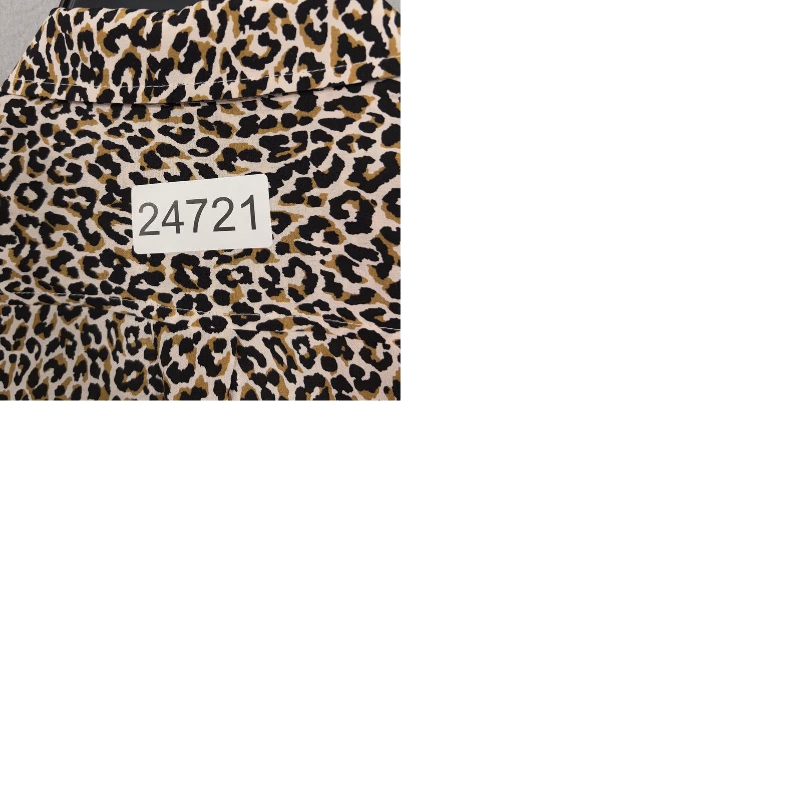 J.Crew J.CREW Shirt Womens 2 Brown Leopard Print Silk Button-Up Long Sleeve Collared Shirt Womens Regular Size 2 Leopard Womens Mens? Size XS / US 0-2 / IT 36-38 - 9 Thumbnail