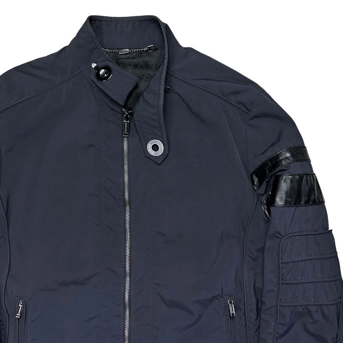 Dirk Bikkembergs Dirk Bikkembergs Hook Collar Racing Jacket Size US M / EU 48-50 / 2 - 5 Thumbnail