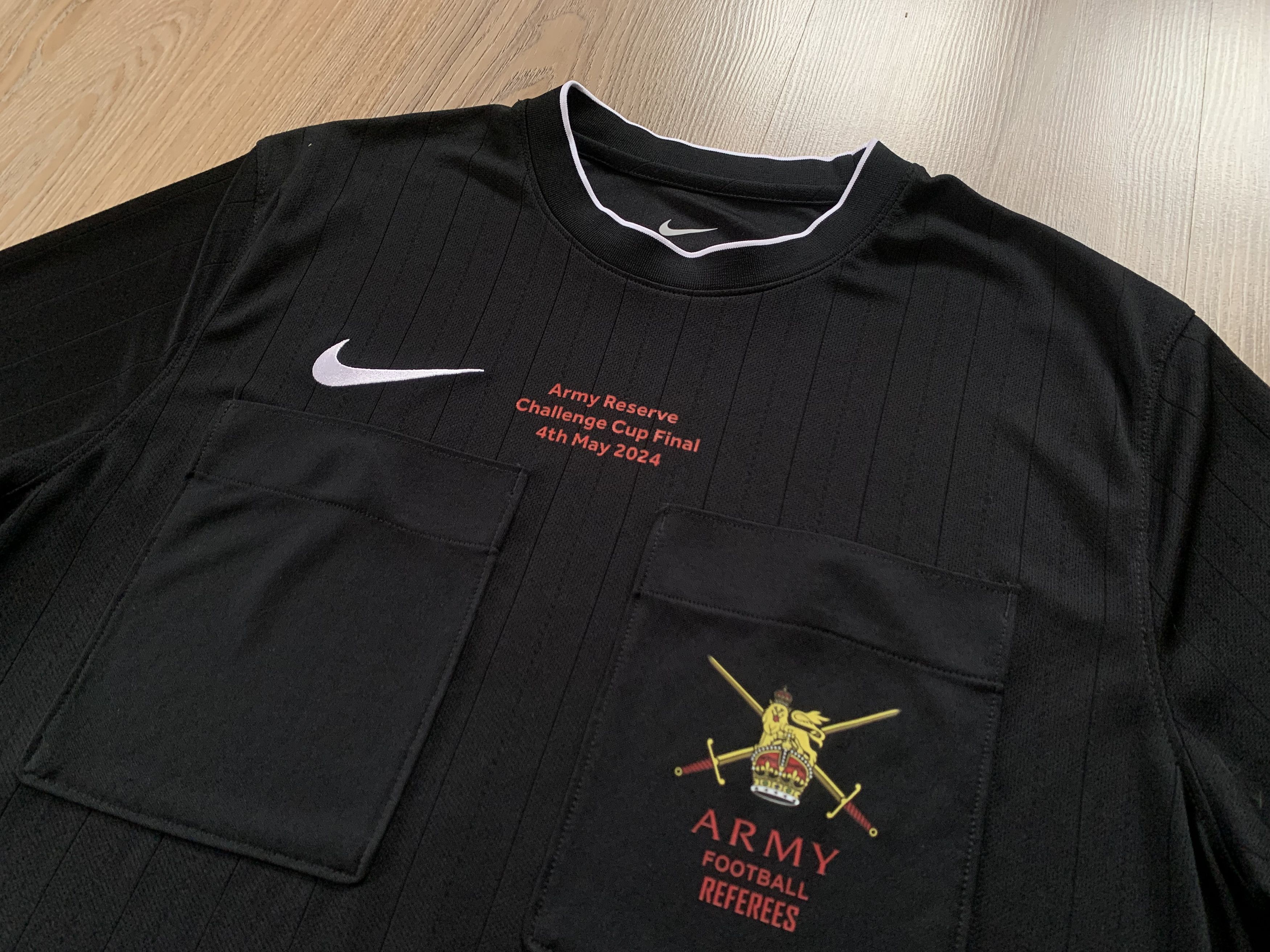Nike Nike Dri-Fit Army Football Referees T Shirt Size US L / EU 52-54 / 3 - 4 Thumbnail