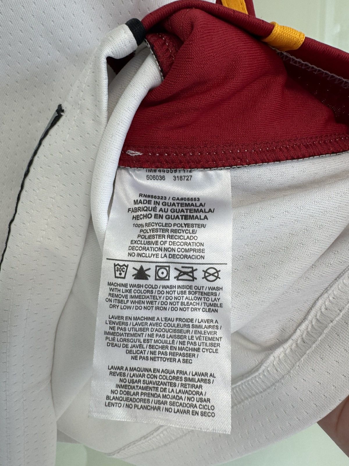 Nike Nike Miami Heat 2018 Home Basketball Jersey NBA Kit Shirt Size US S / EU 44-46 / 1 - 12 Thumbnail