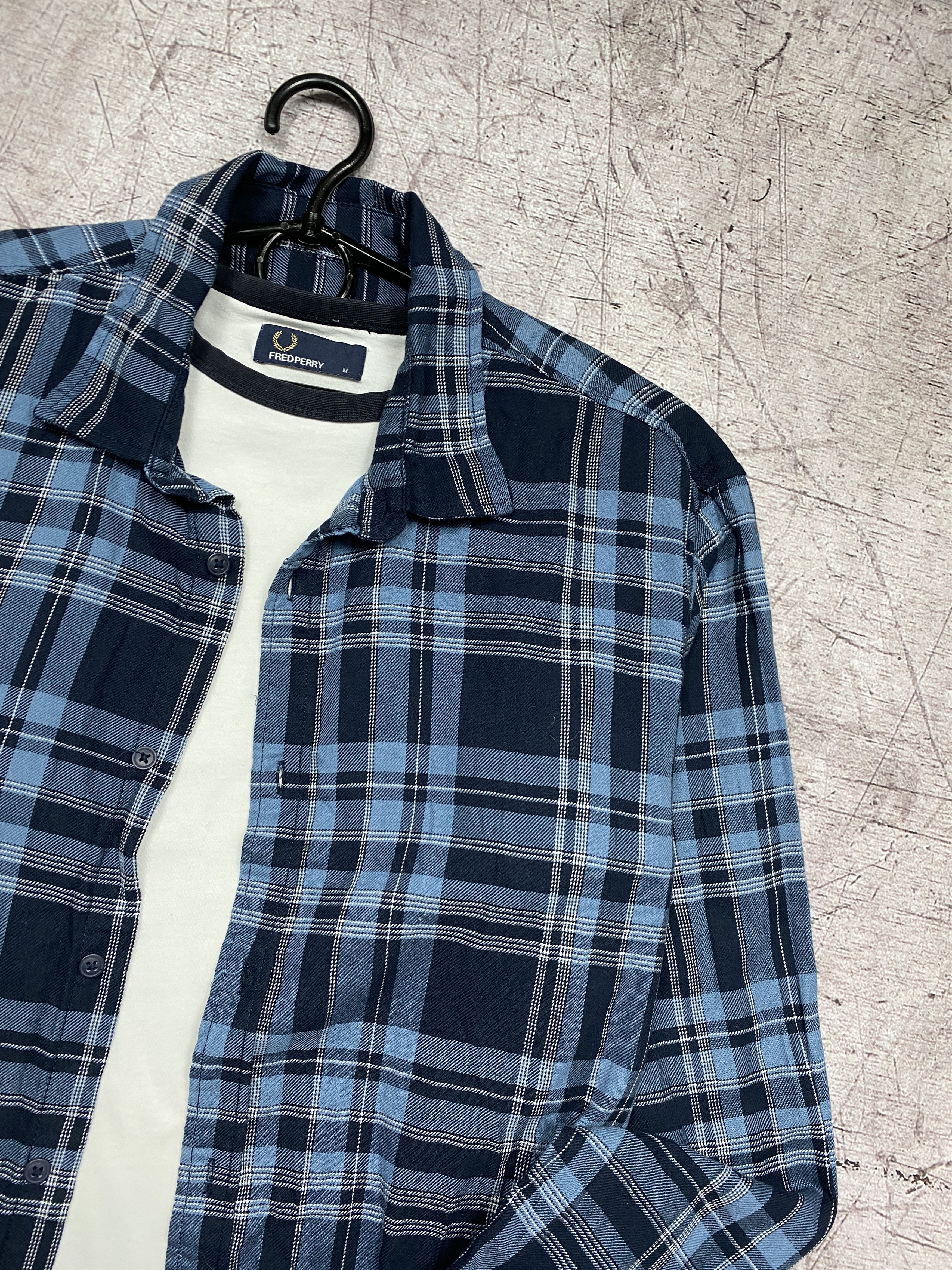 Flannel × Vintage Vintage Mens Flannel Plaid Shirt Y2K Size US L / EU 52-54 / 3 - 2 Thumbnail