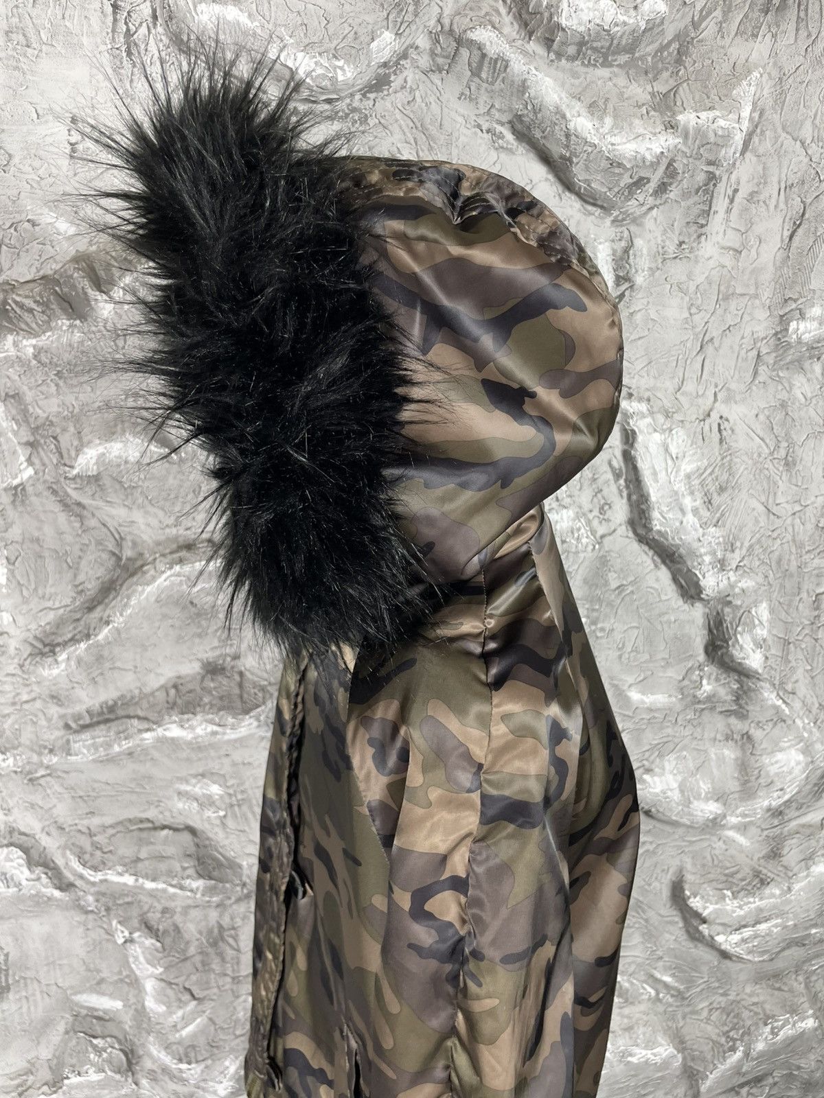 20471120 × If Six Was Nine Y2K Fur Camo Zip Jacket Japanese Hysteric Balenciaga Style Size US M / EU 48-50 / 2 - 12 Thumbnail