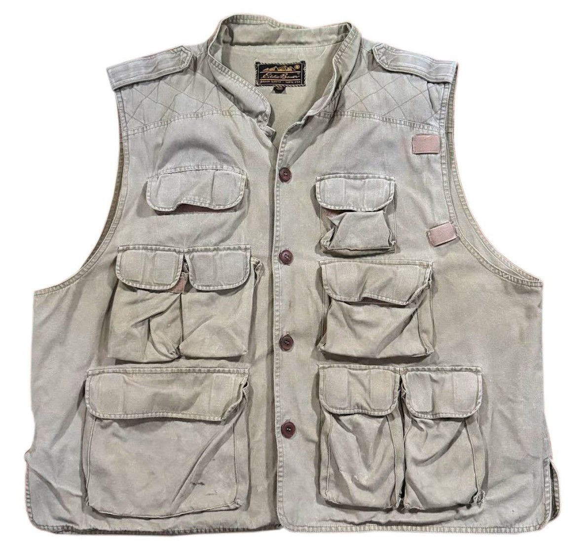 Eddie Bauer Vintage Eddie Bauer Outdoors Tan Vest (Size XXL) Size US XXL / EU 58 / 5 - 1 Thumbnail