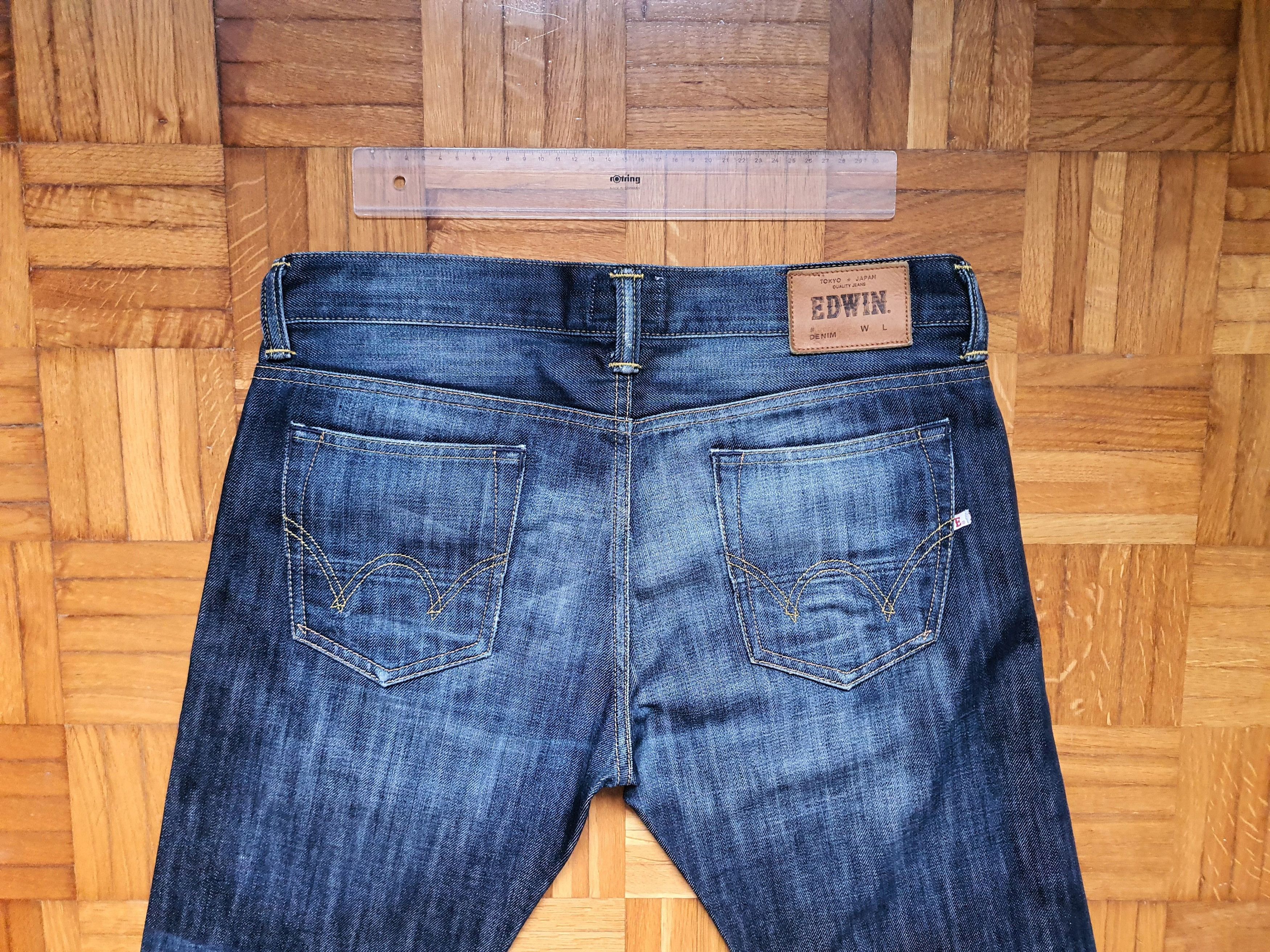 Edwin ED-71 SLIM - Denim Jeans (Regular Slim, Mid Rise) - W31 Size US 31 - 10 Thumbnail