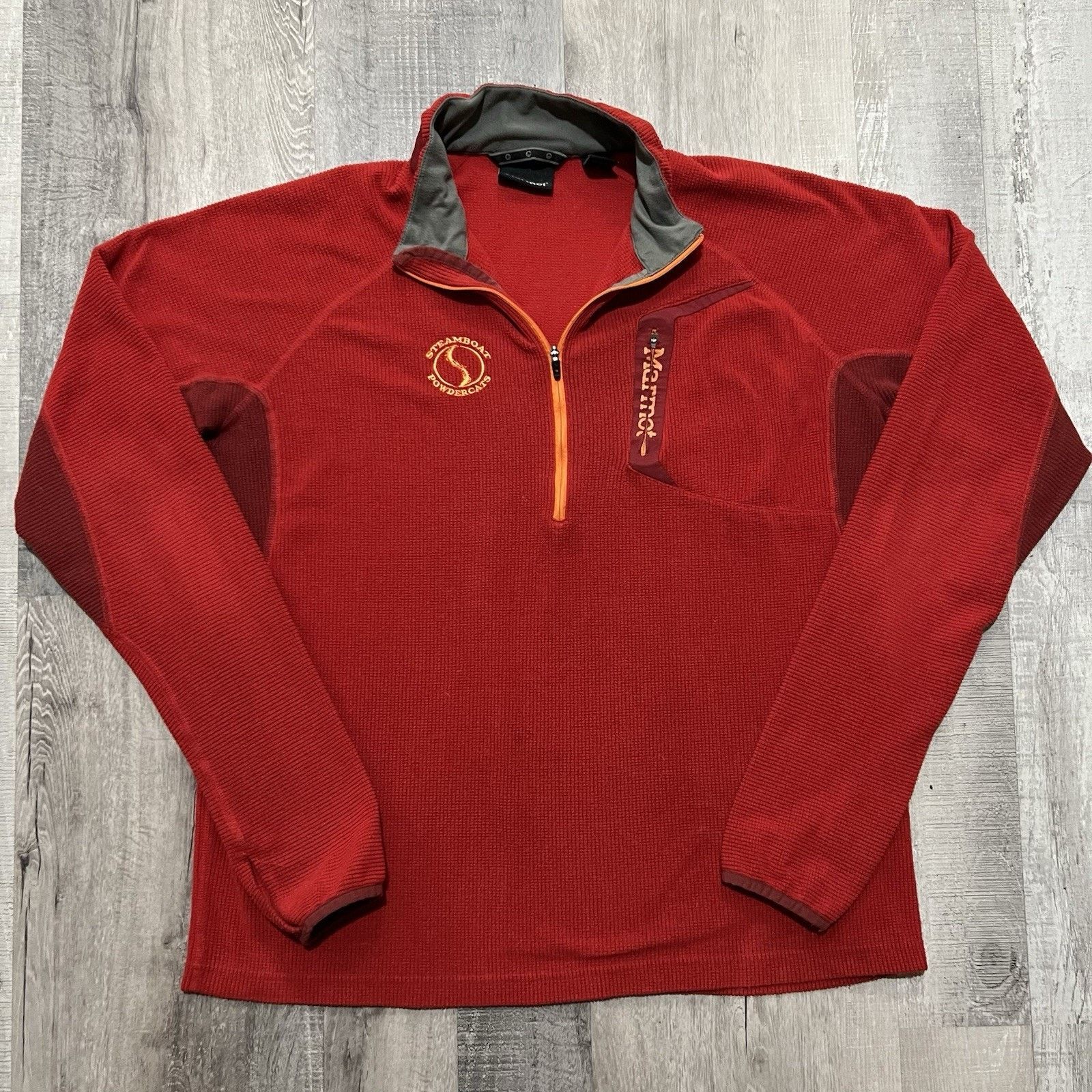 Marmot Steamboat Powdercats Marmot Micro Grid 1/4 Zip Ski Fleece XL Size US XL / EU 56 / 4 - 1 Thumbnail