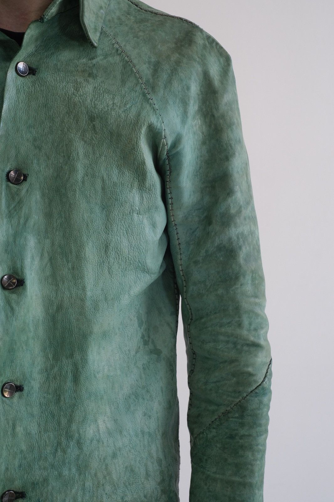 Incarnation Incarnation Green Overlock Shirt Size US S / EU 44-46 / 1 - 3 Thumbnail