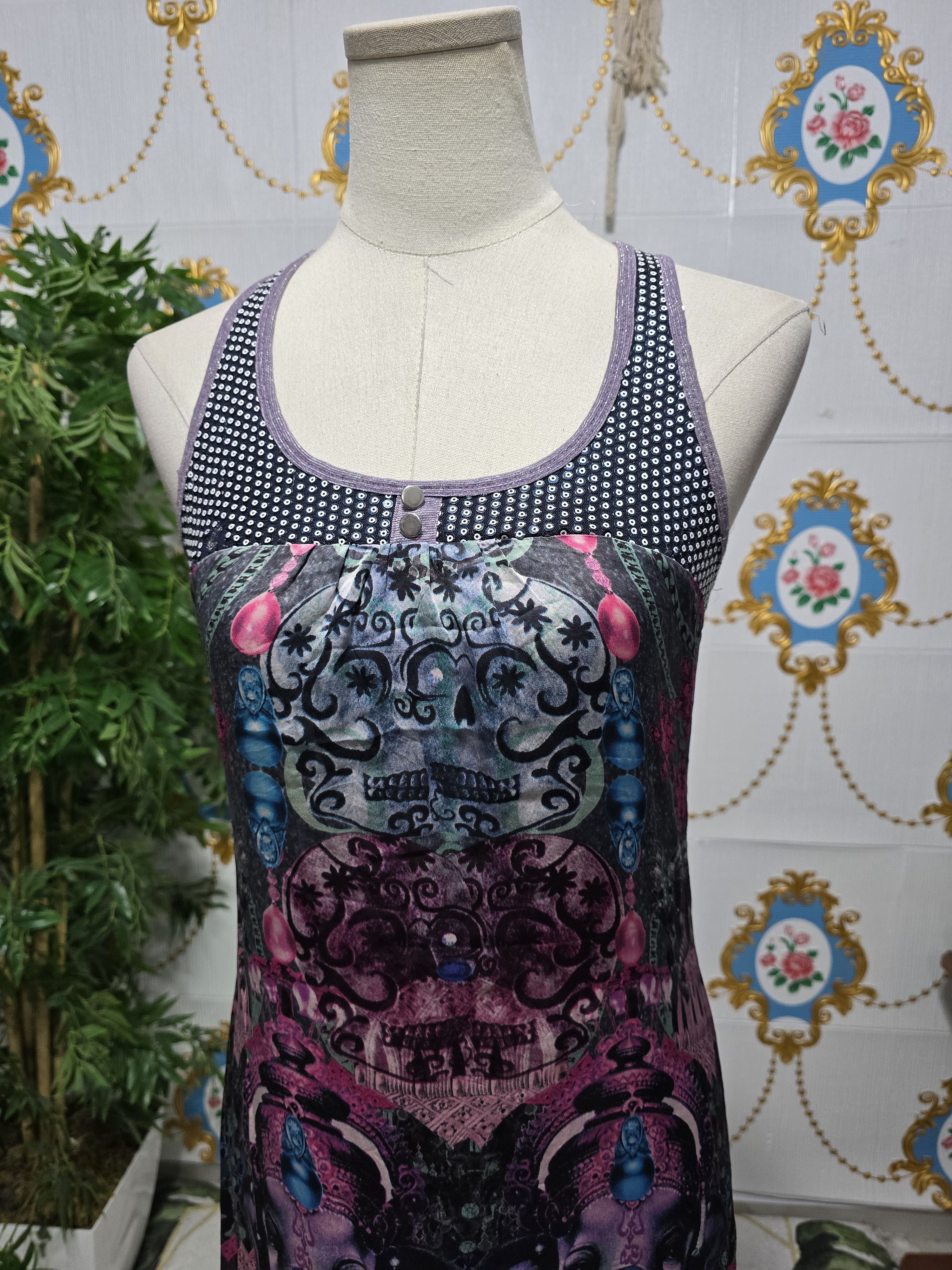 Custo Barcelona CUSTO BARCELONA featuring graphic skull and elephant prints Size S / US 4 / IT 40 - 2 Thumbnail