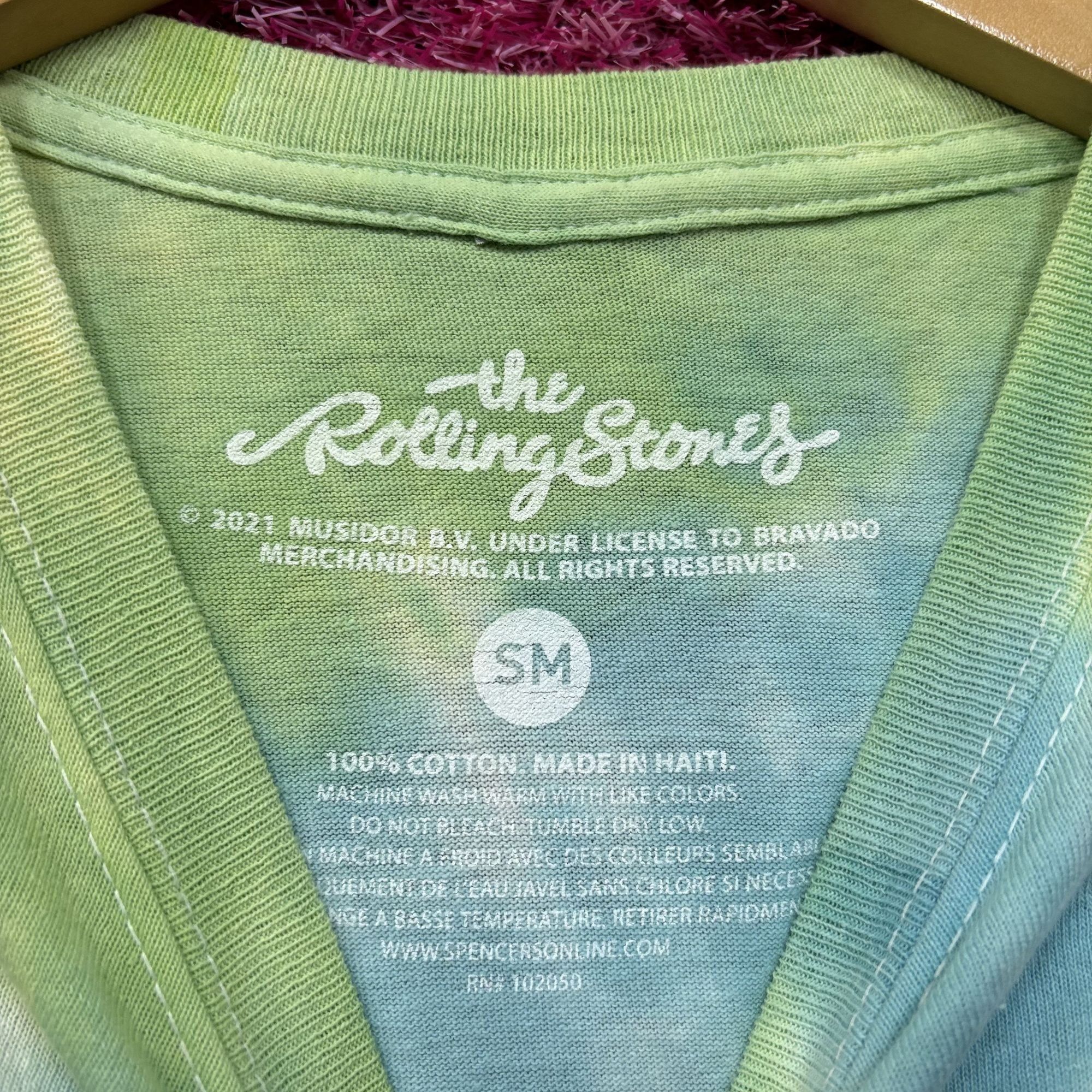 The Rolling Stones The Rolling Stones 1982 Pastel tiedye size small Size US S / EU 44-46 / 1 - 4 Thumbnail
