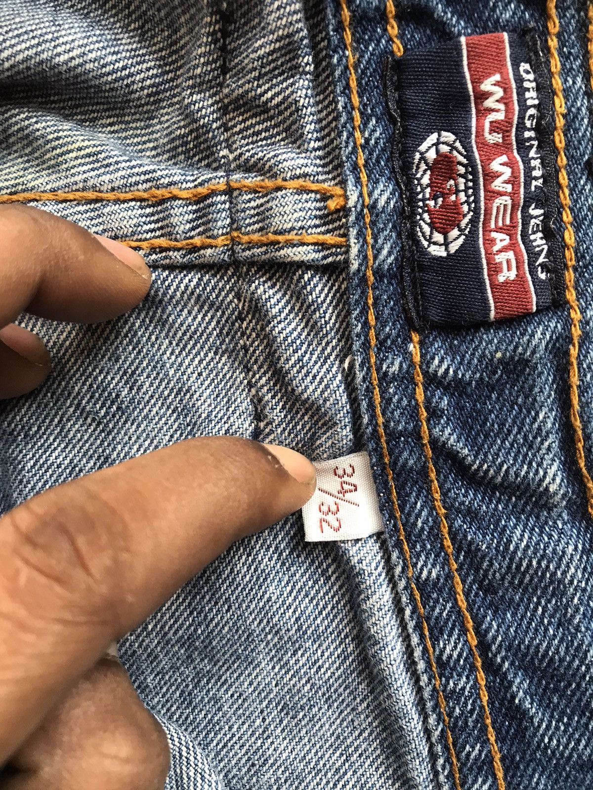 JNCO × Vintage × Wu-Tang Clan Vintage Wu wear multiple pockets loose fit cargo denim Size US 35 - 7 Thumbnail