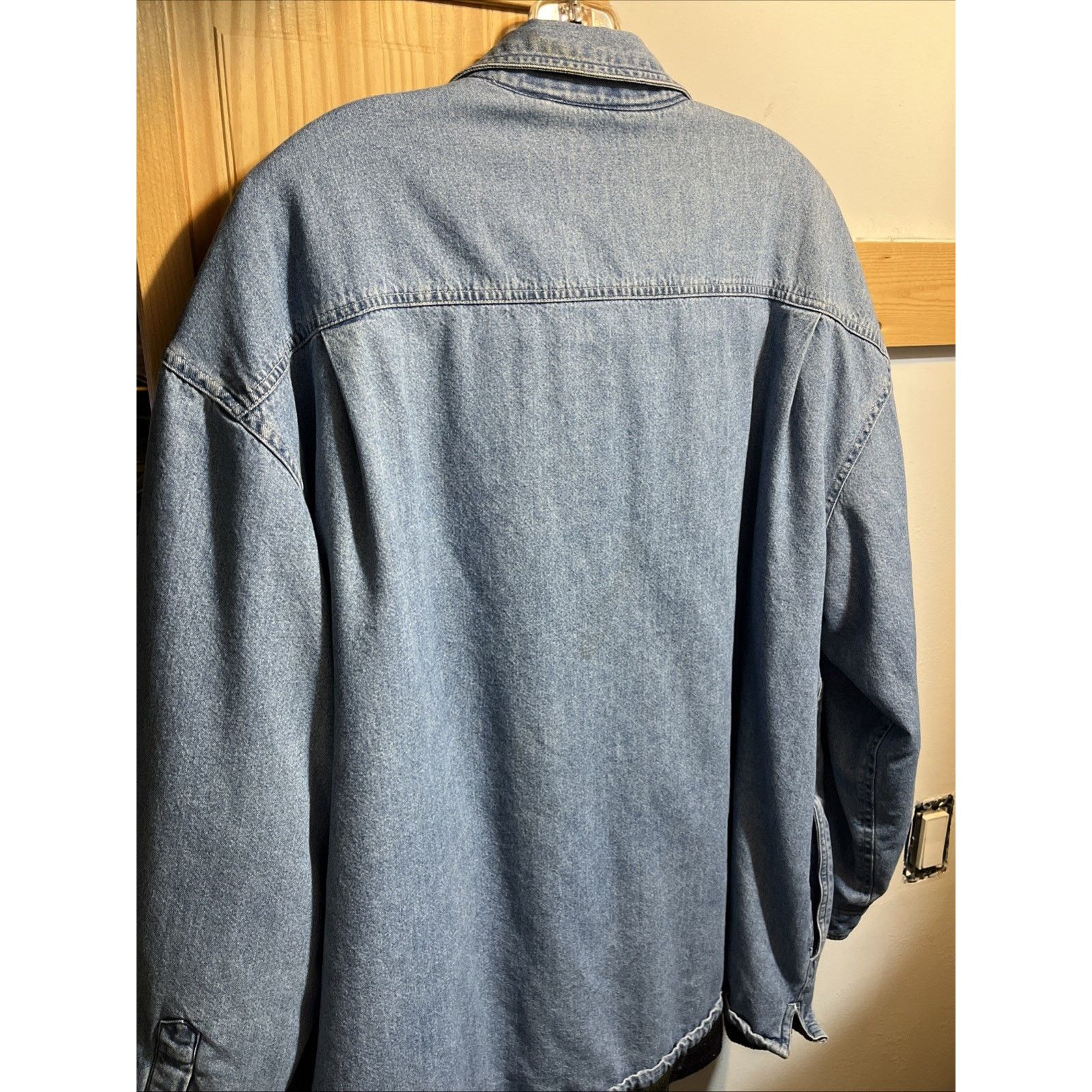 Wolverine Wolverine Jacket Mens XXL Blue Denim Shirt Jacket Workwear Size US XXL / EU 58 / 5 - 9 Thumbnail