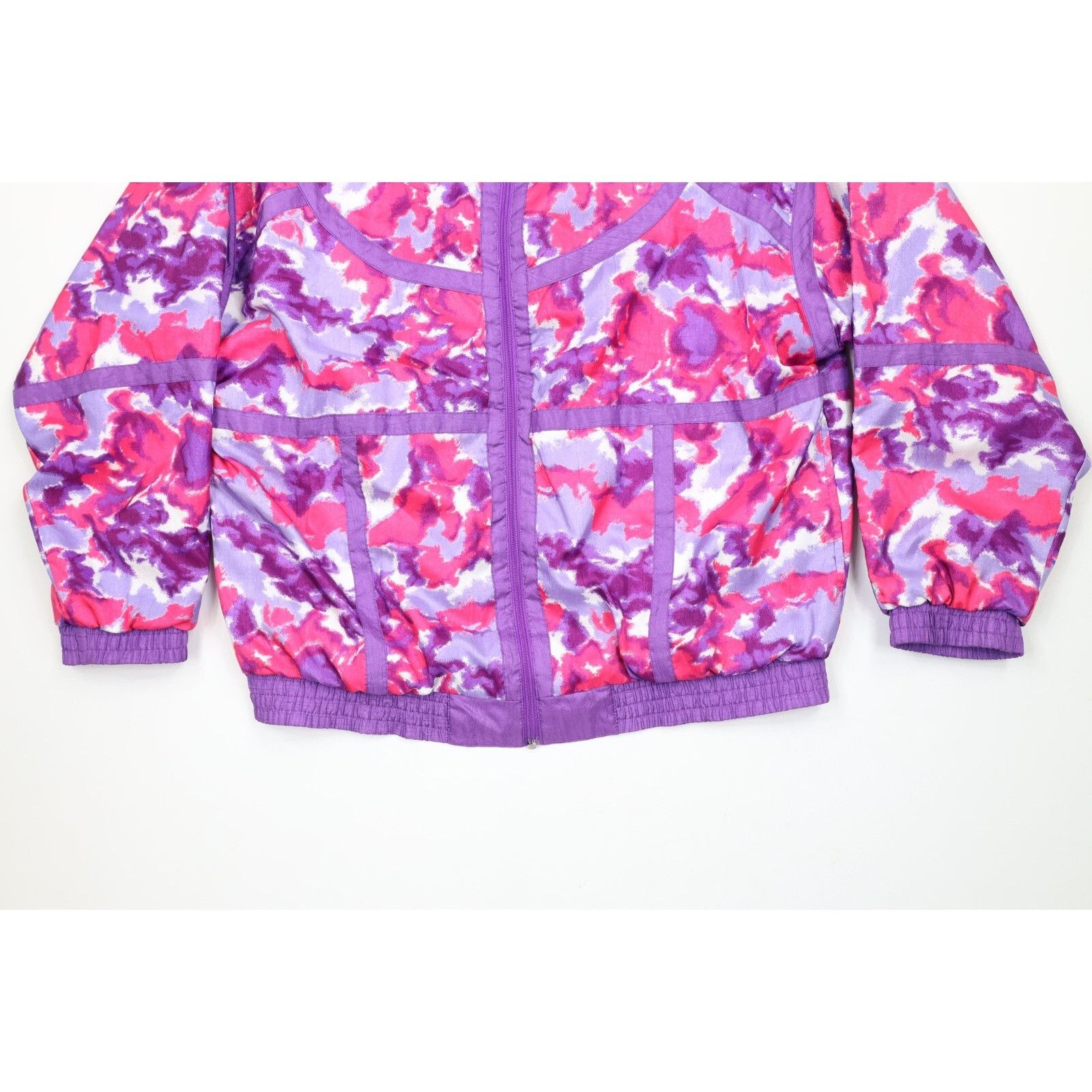 Vintage Vintage 90s Streetwear Abstract 2 Piece Windbreaker Suit Size L / US 10 / IT 46 - 4 Thumbnail