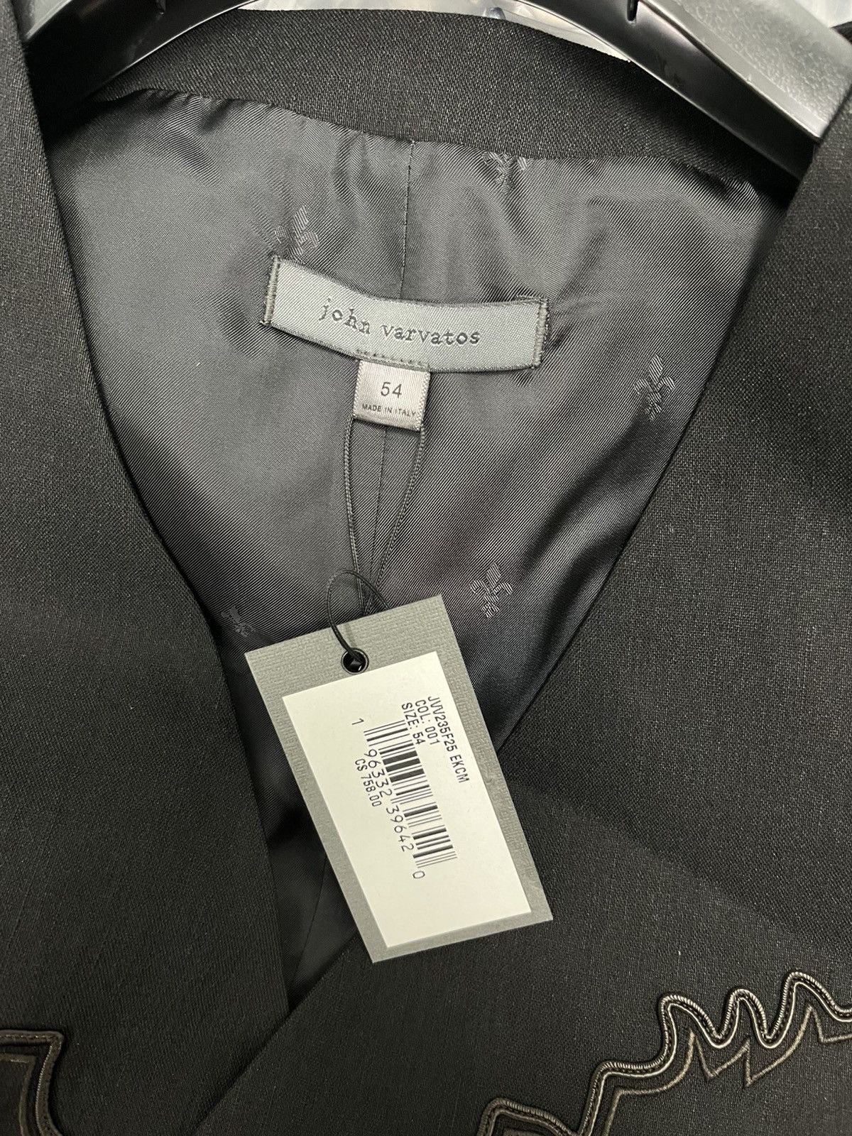 John Varvatos Theodore Vest EU 46 USA 36 Size US S / EU 44-46 / 1 - 18 Thumbnail