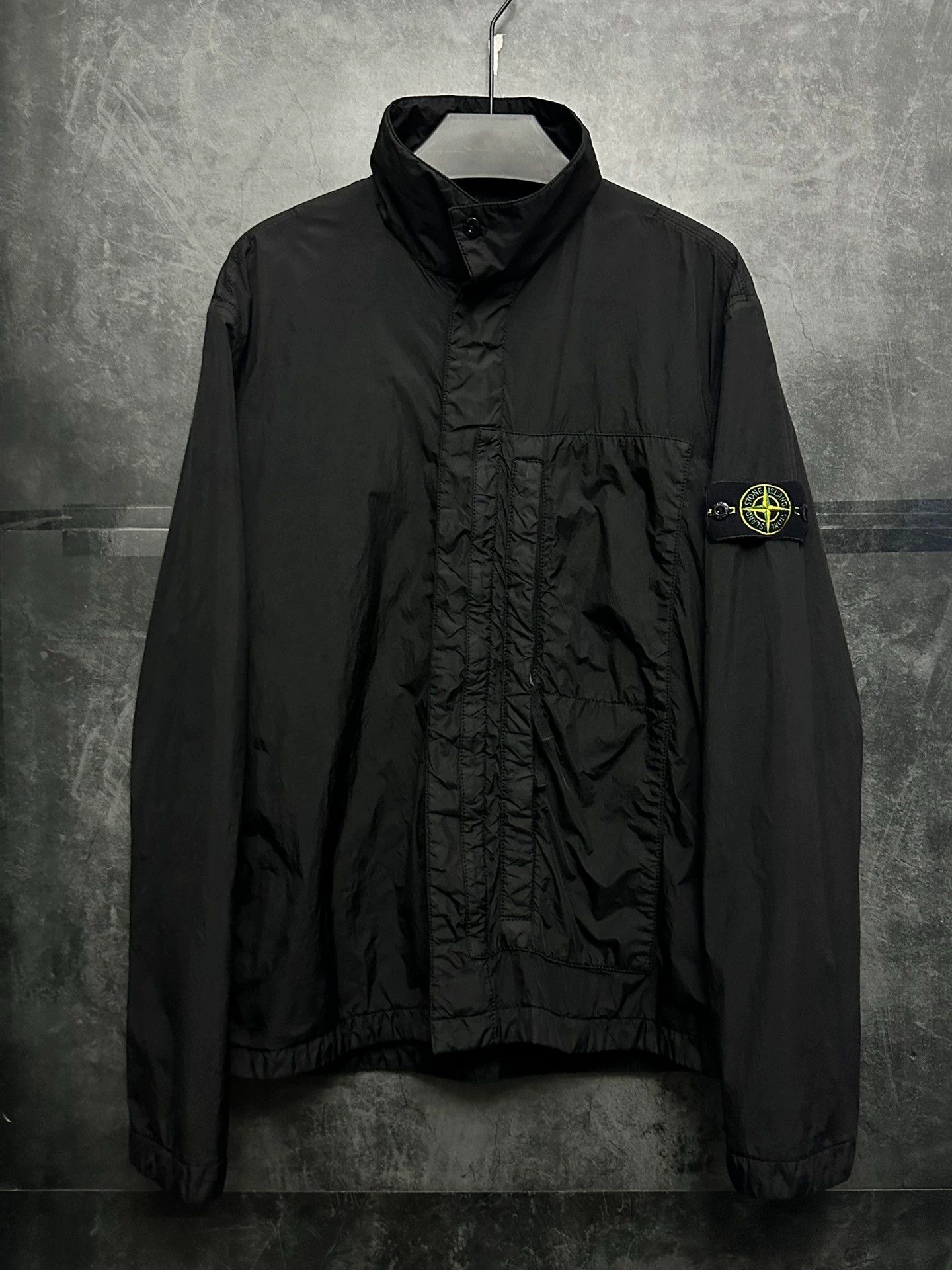 Stone Island Stone Island garment-dyed crinkle nylon-cotton L Size US L / EU 52-54 / 3 - 2 Thumbnail